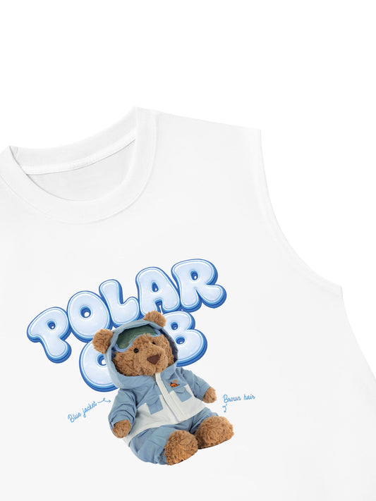 Áo Ba Lỗ Relaxed Fit Teddy Land Solar Cub