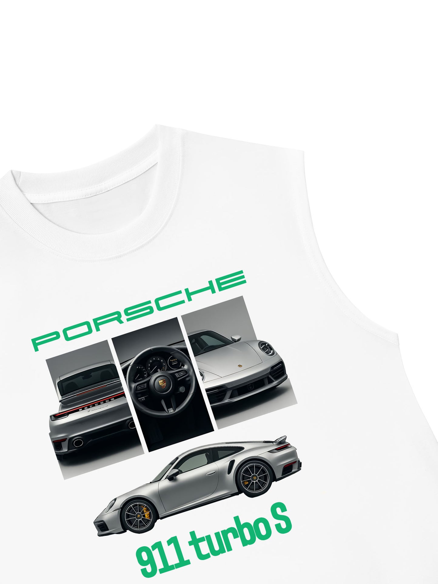 Áo Ba Lỗ Relaxed Fit Porsche 911 Turbo S