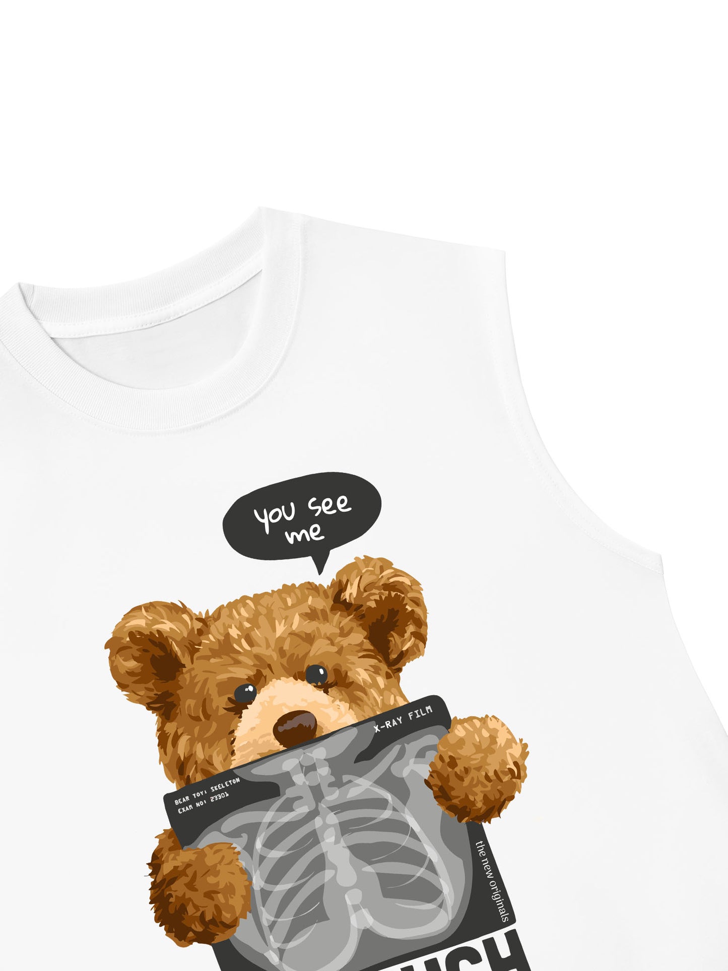 Áo Ba Lỗ Relaxed Fit You See Me Through