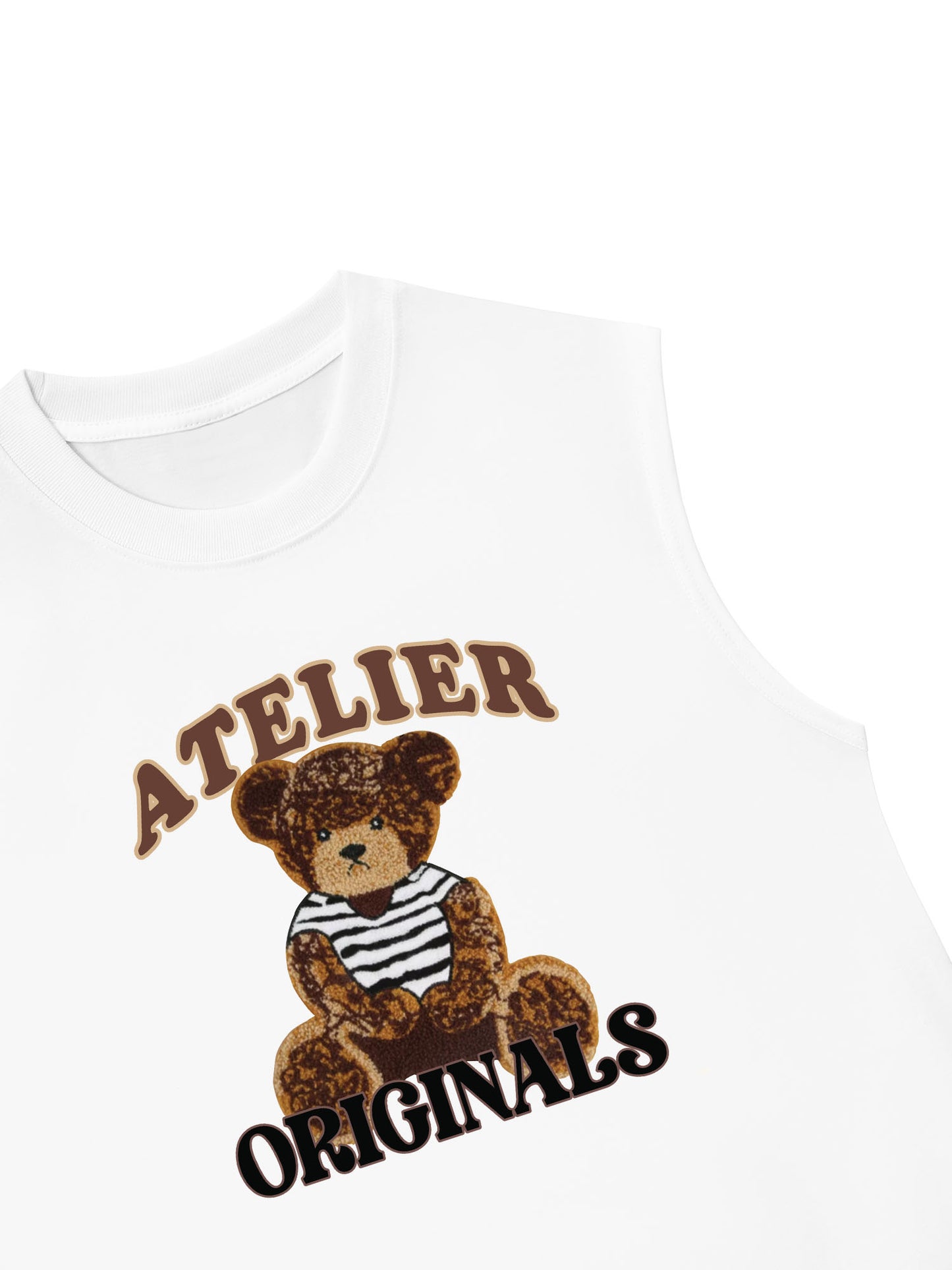 Áo Ba Lỗ Relaxed Fit Teddy Land Atelier Originals