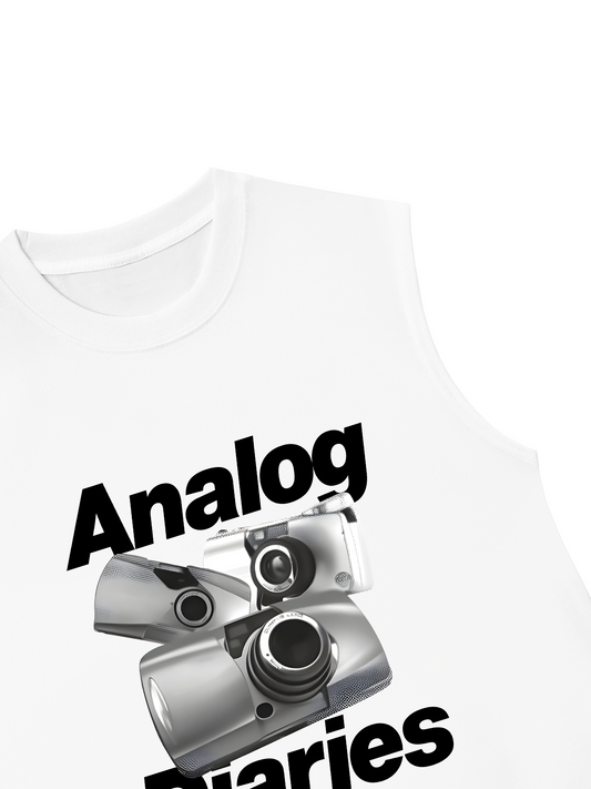 Áo Ba Lỗ Relaxed Fit Analof Diaries