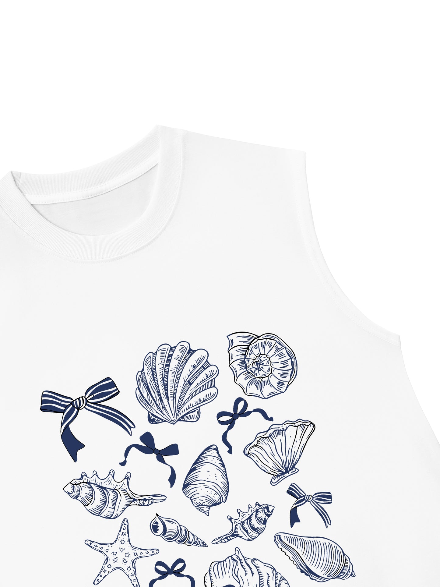 Áo Ba Lỗ Relaxed Fit Ocean Blue Vibes