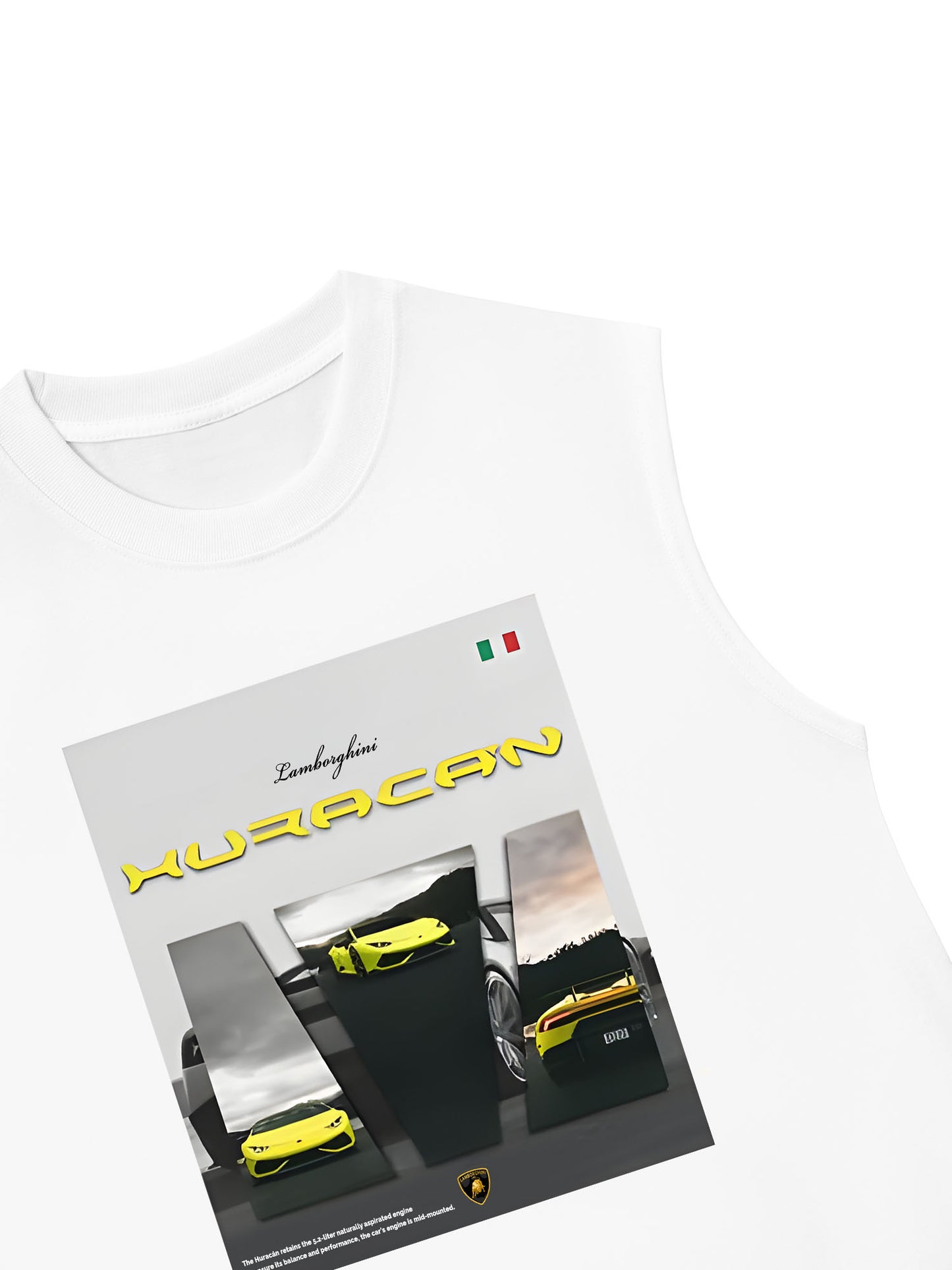 Áo Ba Lỗ Relaxed Fit CAR Lamborghini Muracan