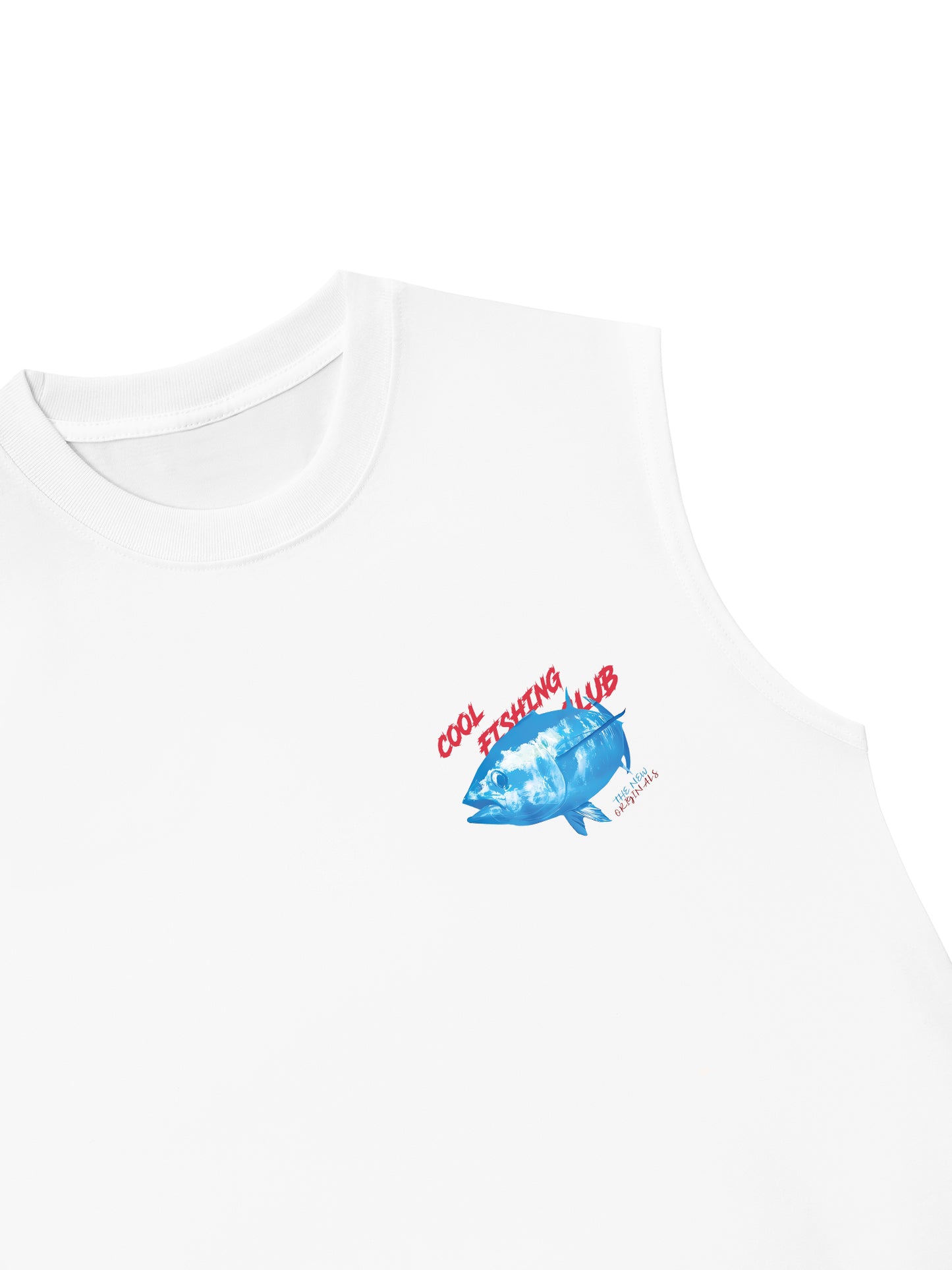 Áo Ba Lỗ Relaxed Fit Ocean Coolo Fishing Club
