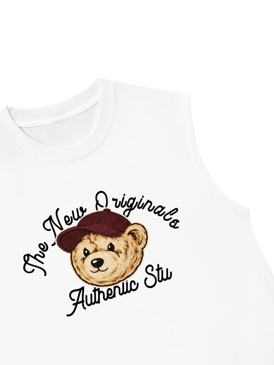 Áo Ba Lỗ Relaxed Fit Teddy Land Teddy The New Originals