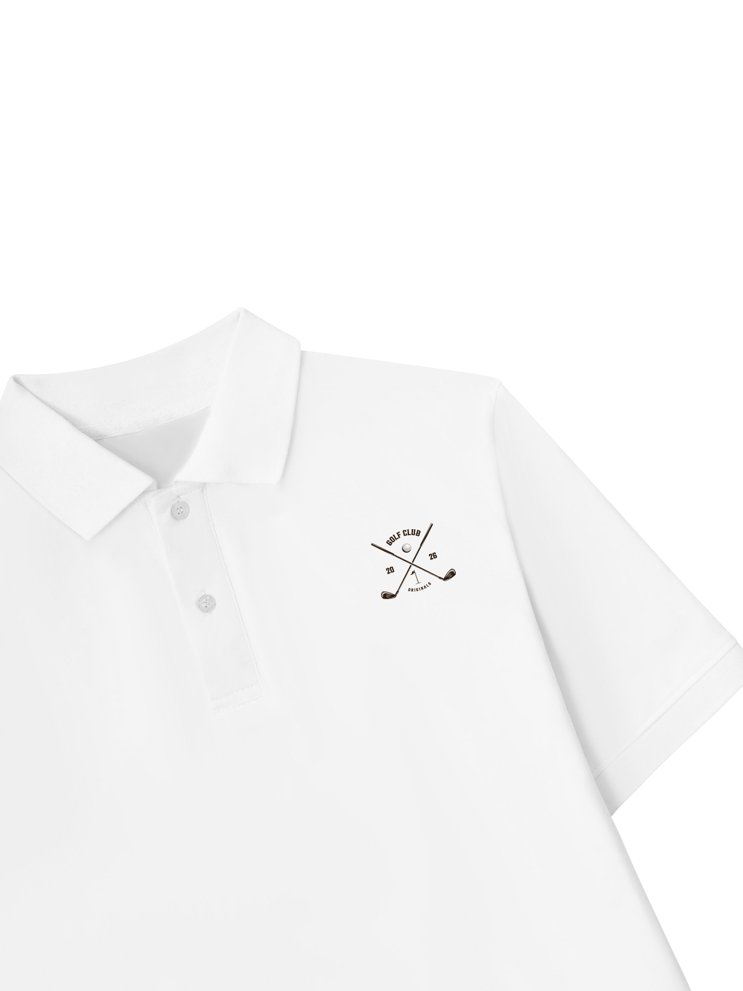 Áo Polo Relaxed Fit Brown Golf