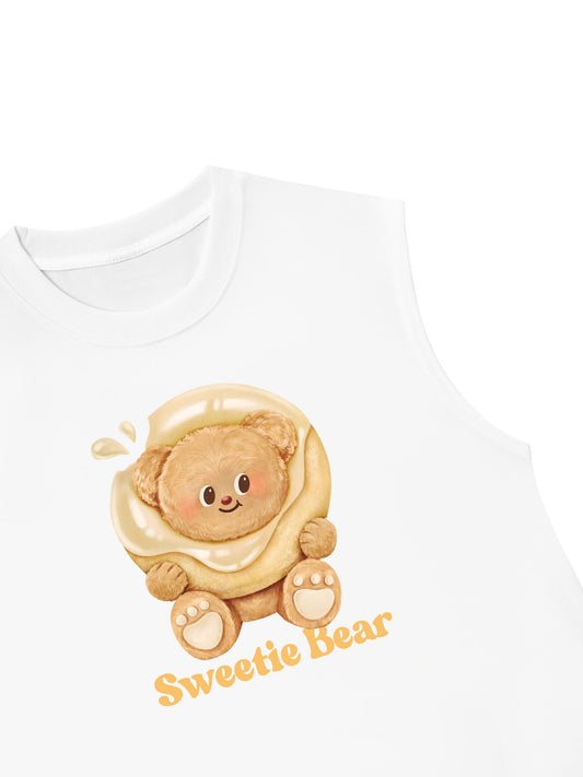 Áo Ba Lỗ Relaxed Fit Sweetie Bear