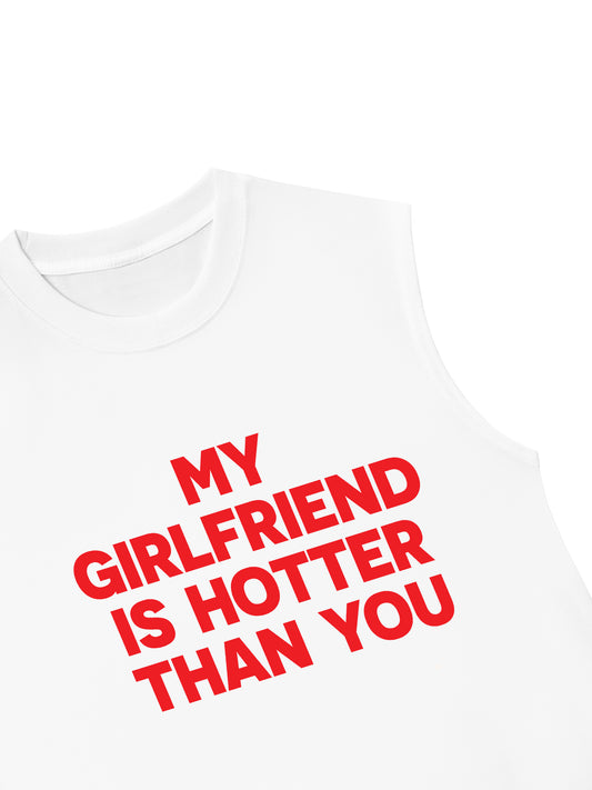 Áo Ba Lỗ Relaxed Fit Life Vibe My Girlfriend