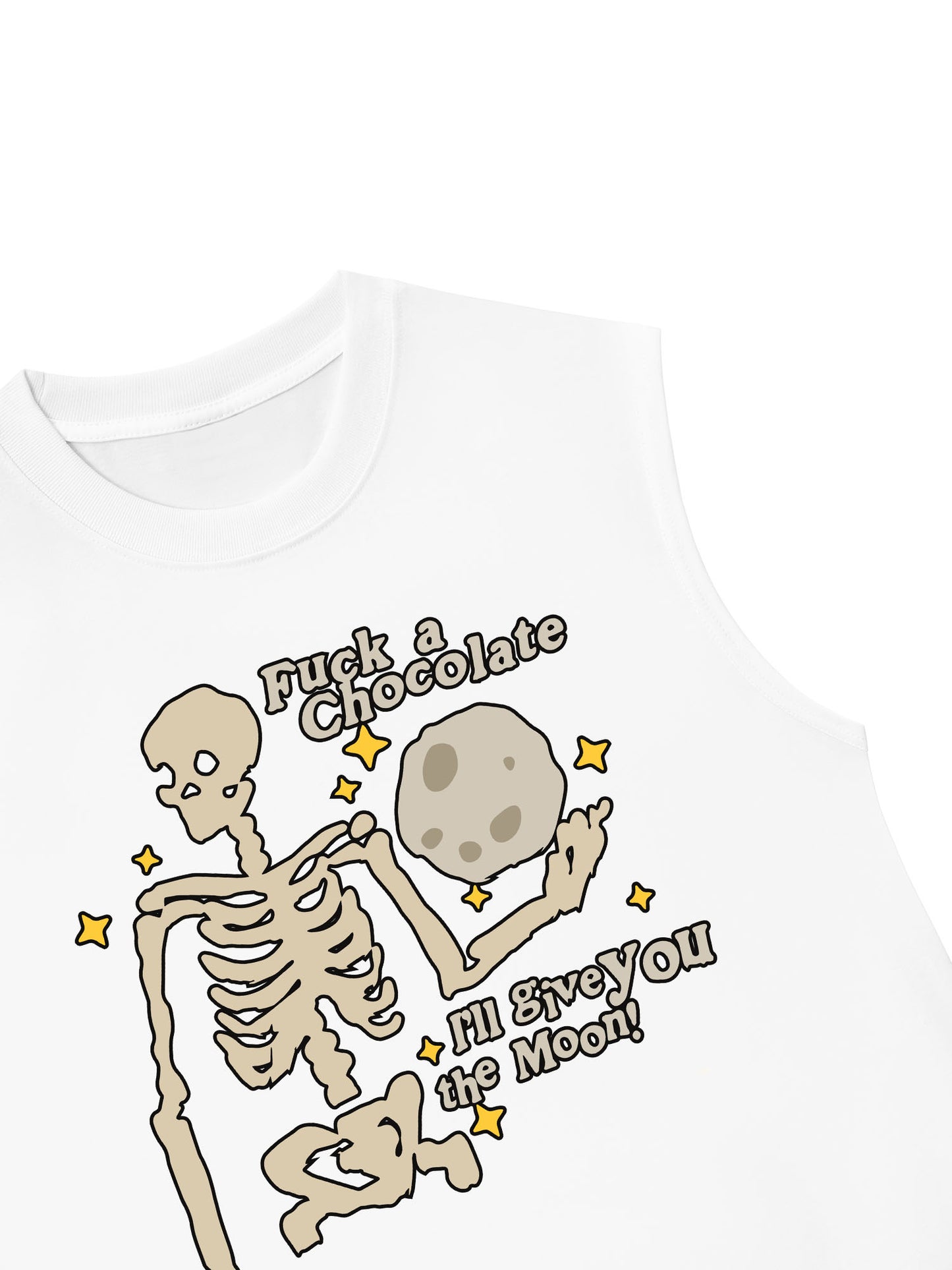 Áo Ba Lỗ Relaxed Fit I_ll Give You The Moon