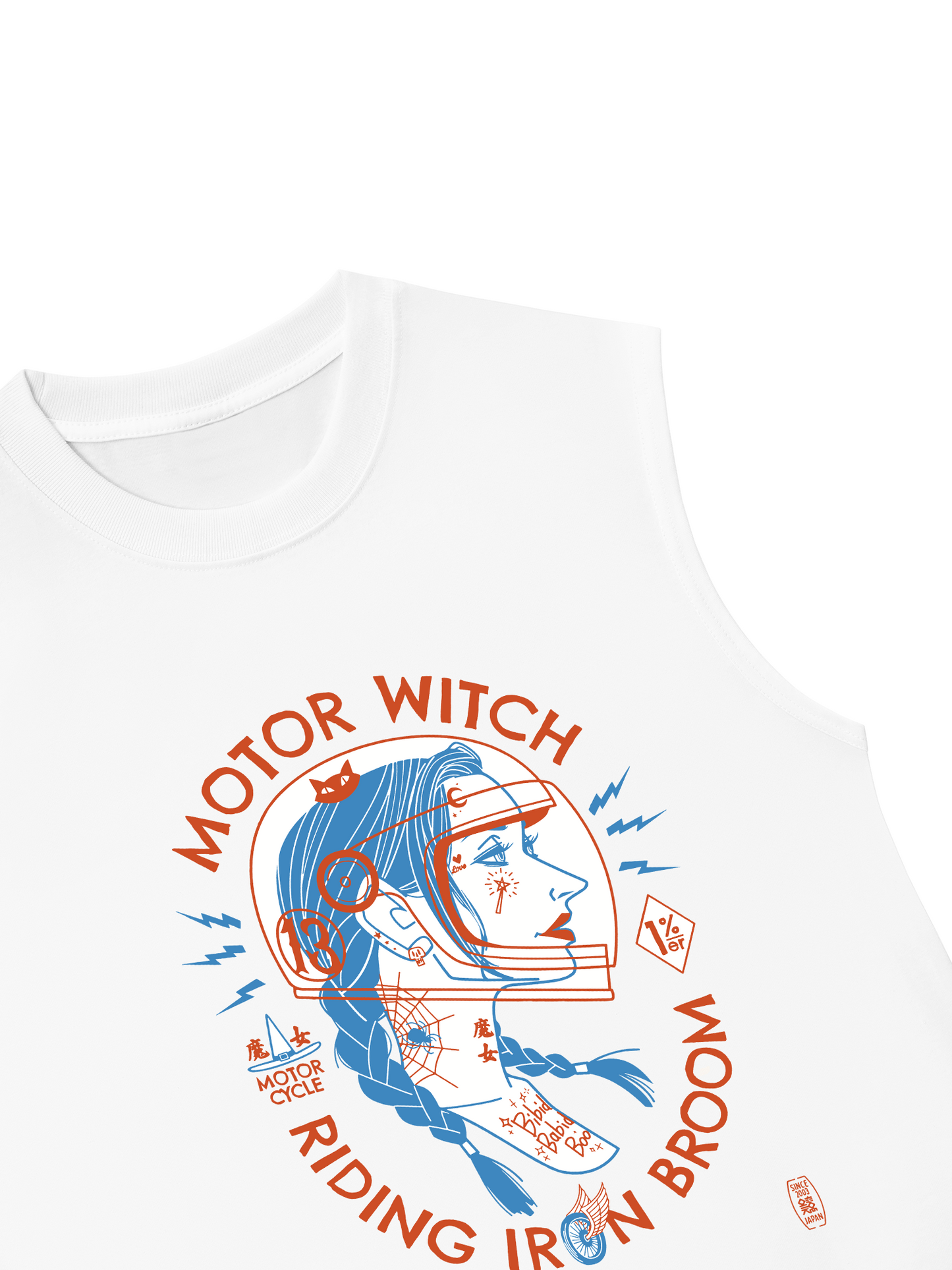 Áo Ba Lỗ Relaxed Fit Motor Witch