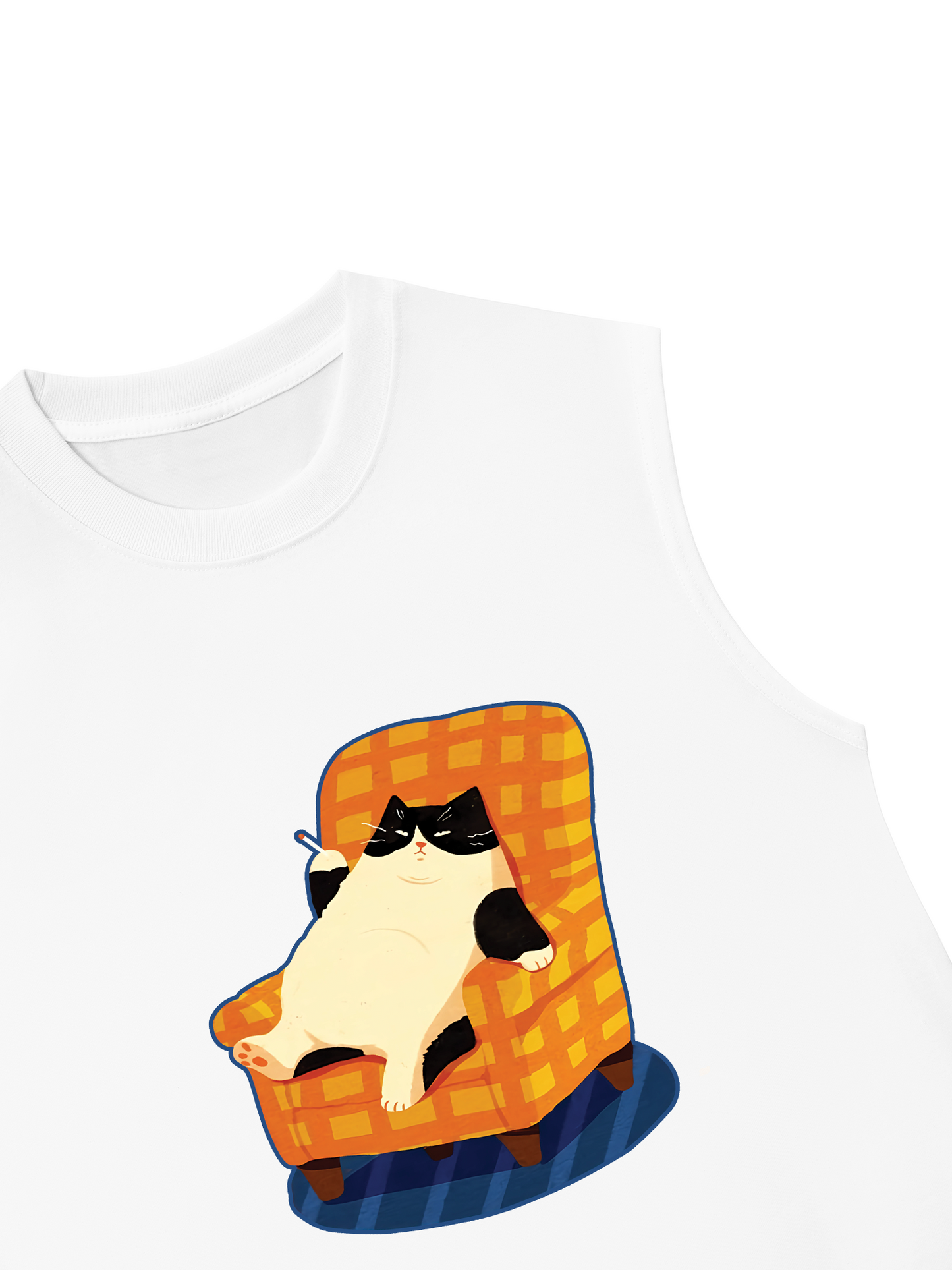 Áo Ba Lỗ Relaxed Fit A Smoking Cat