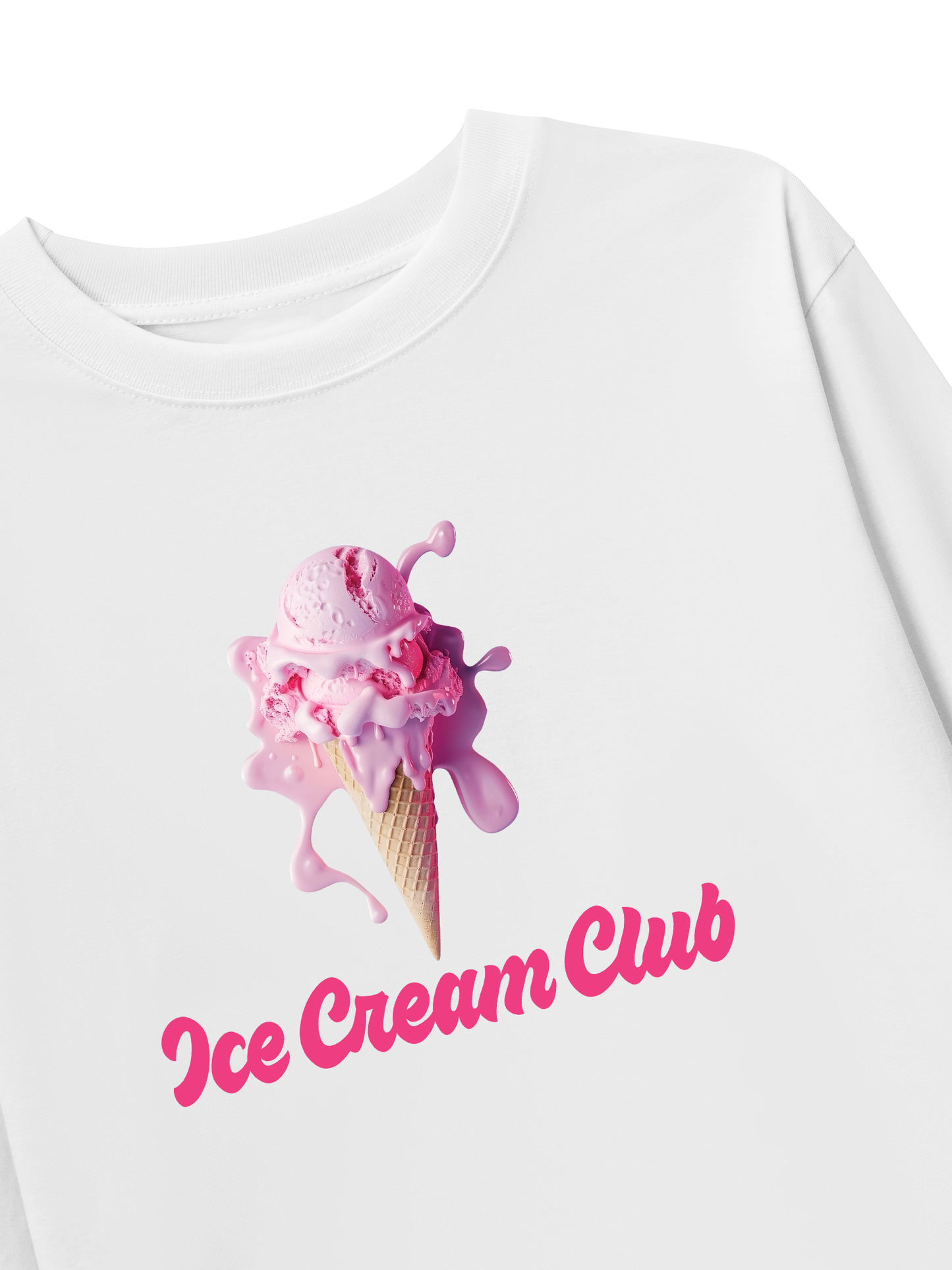 Áo Thun Dài Tay Ice Cream Club