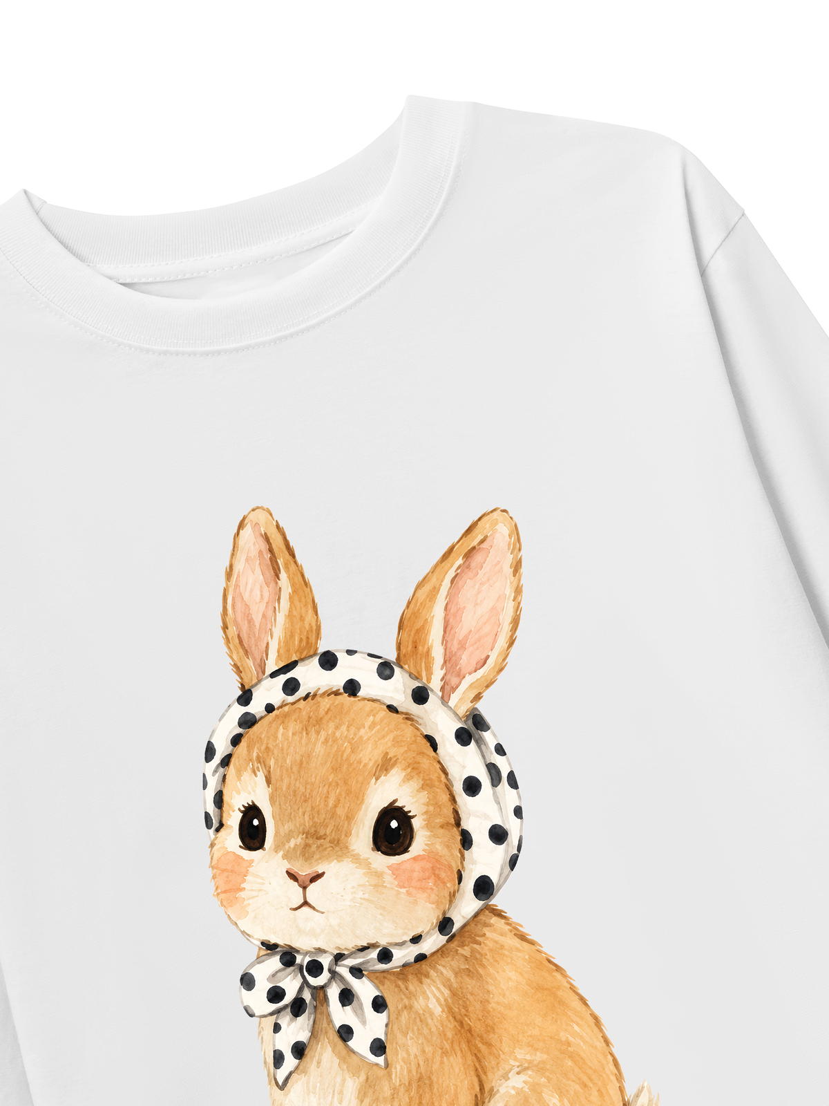Áo Thun Dài Tay Dotty Bunny