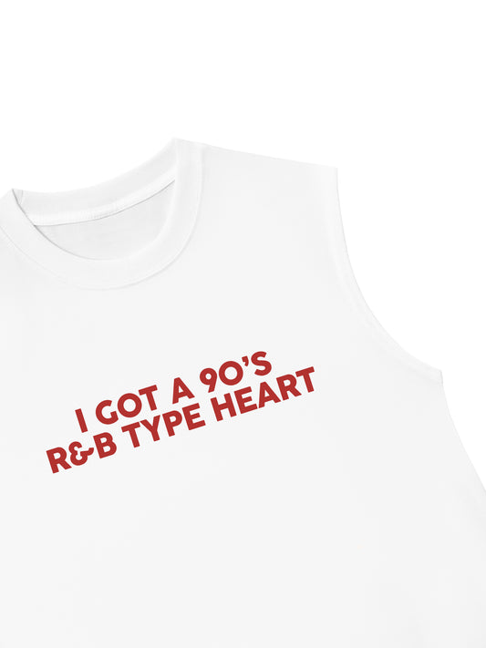 Áo Ba Lỗ Relaxed Fit 90_s Heart