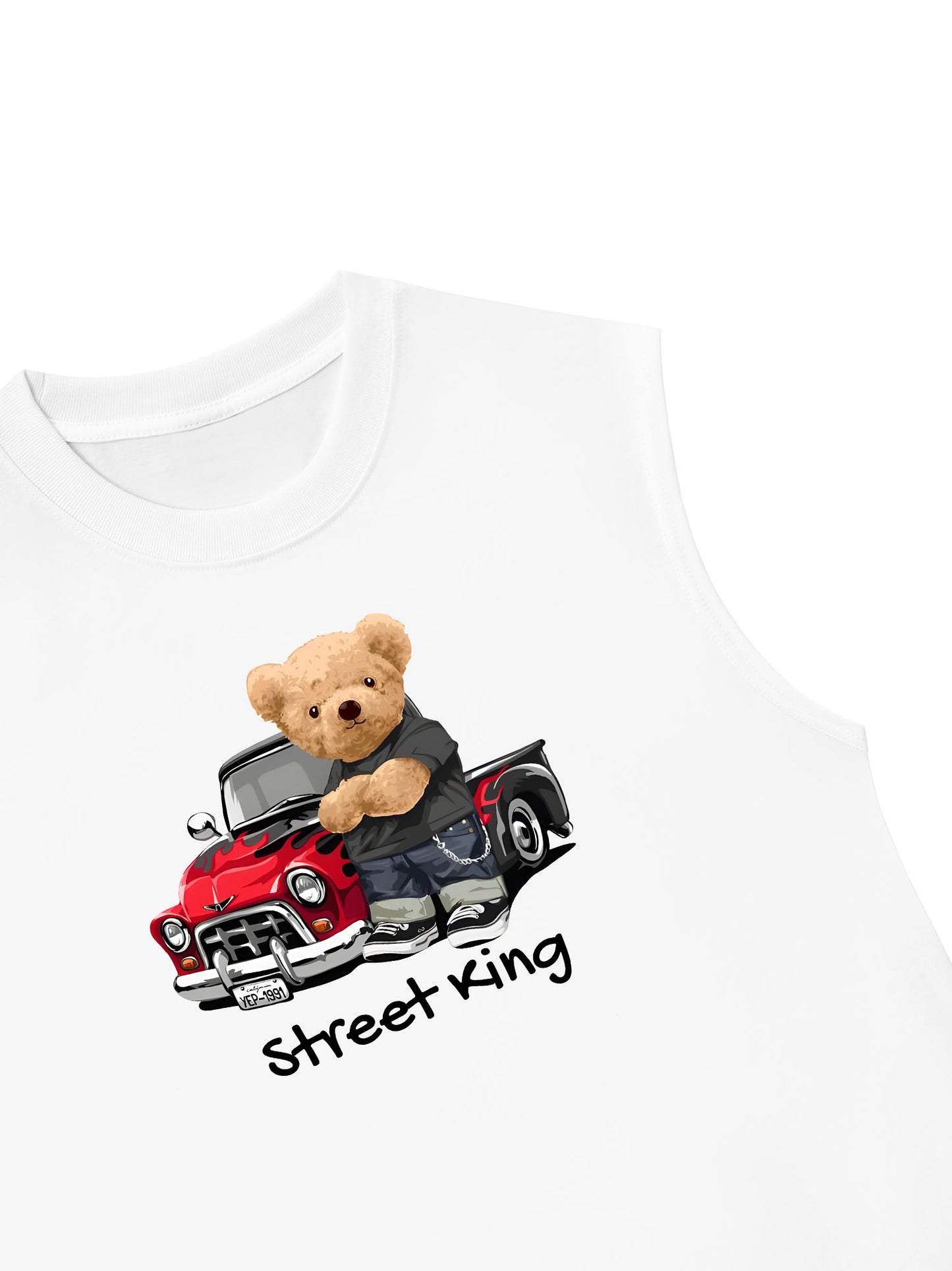 Áo Ba Lỗ Relaxed Fit Street King