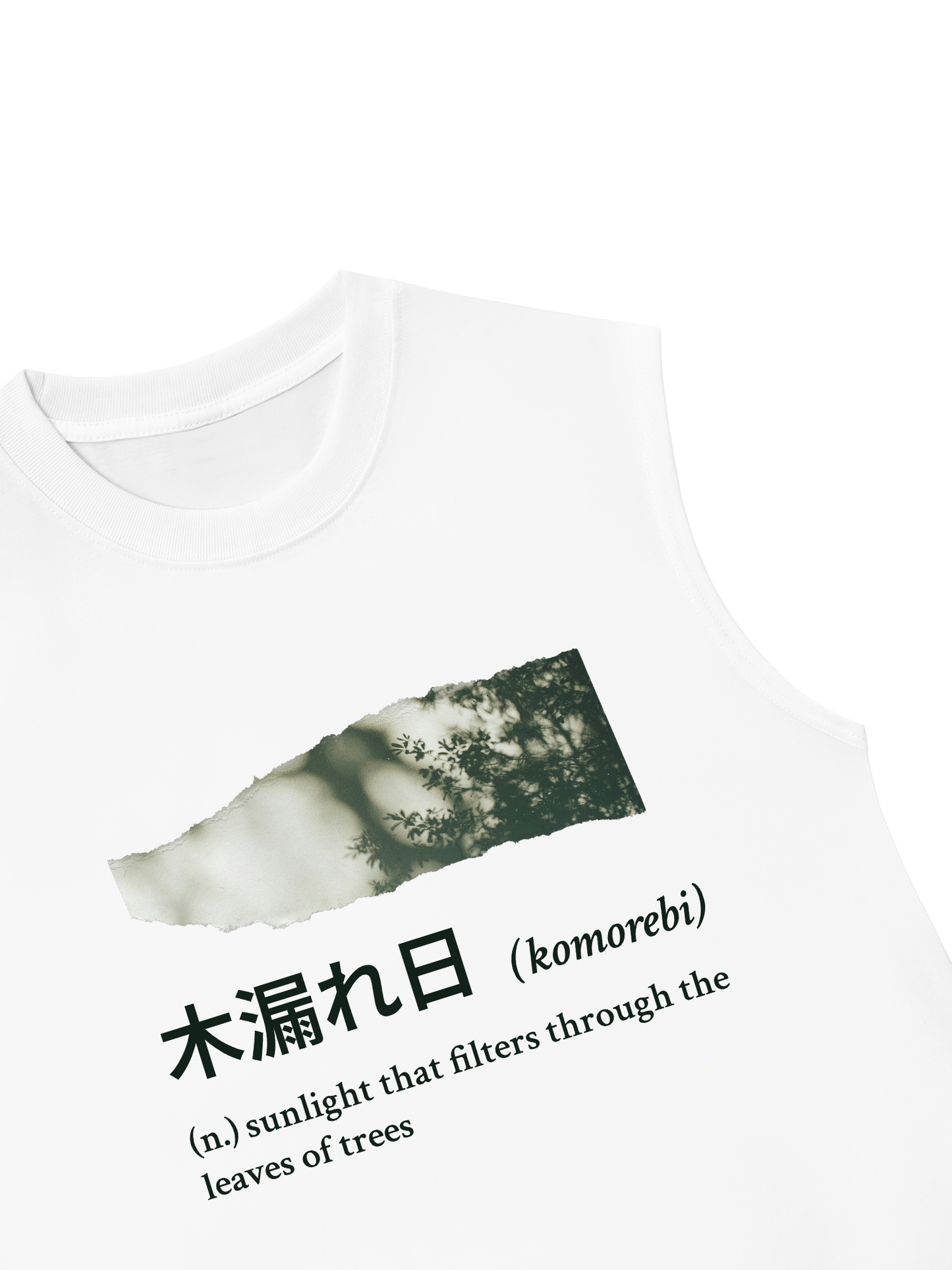 Áo Ba Lỗ Relaxed Fit Komorebi