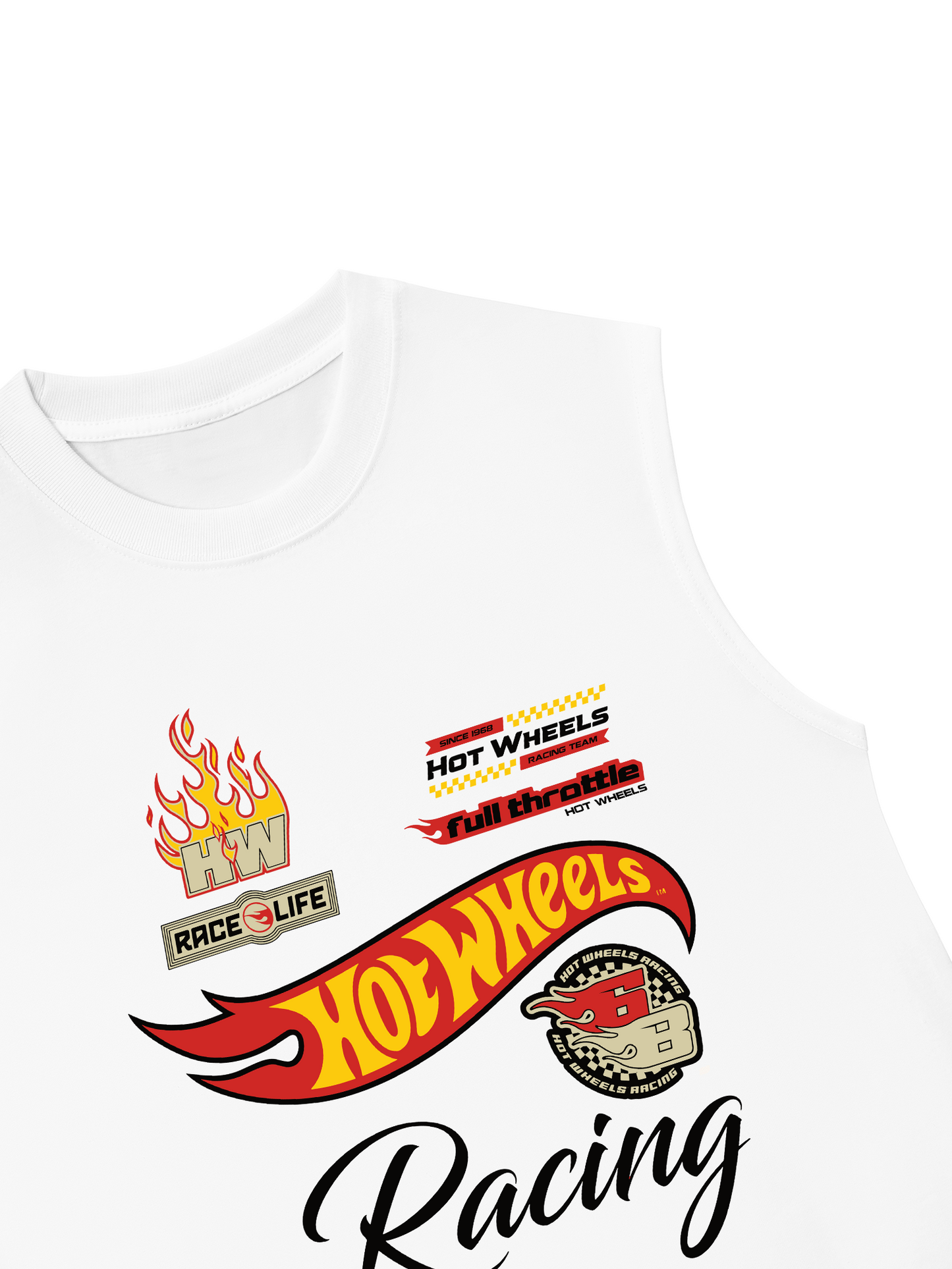 Áo Ba Lỗ Relaxed Fit Race Life