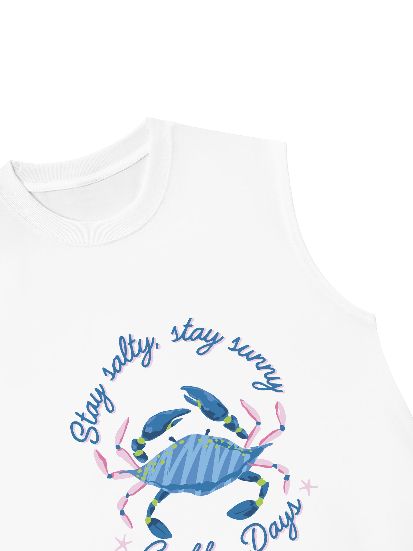 Áo Ba Lỗ Relaxed Fit Crabby Days