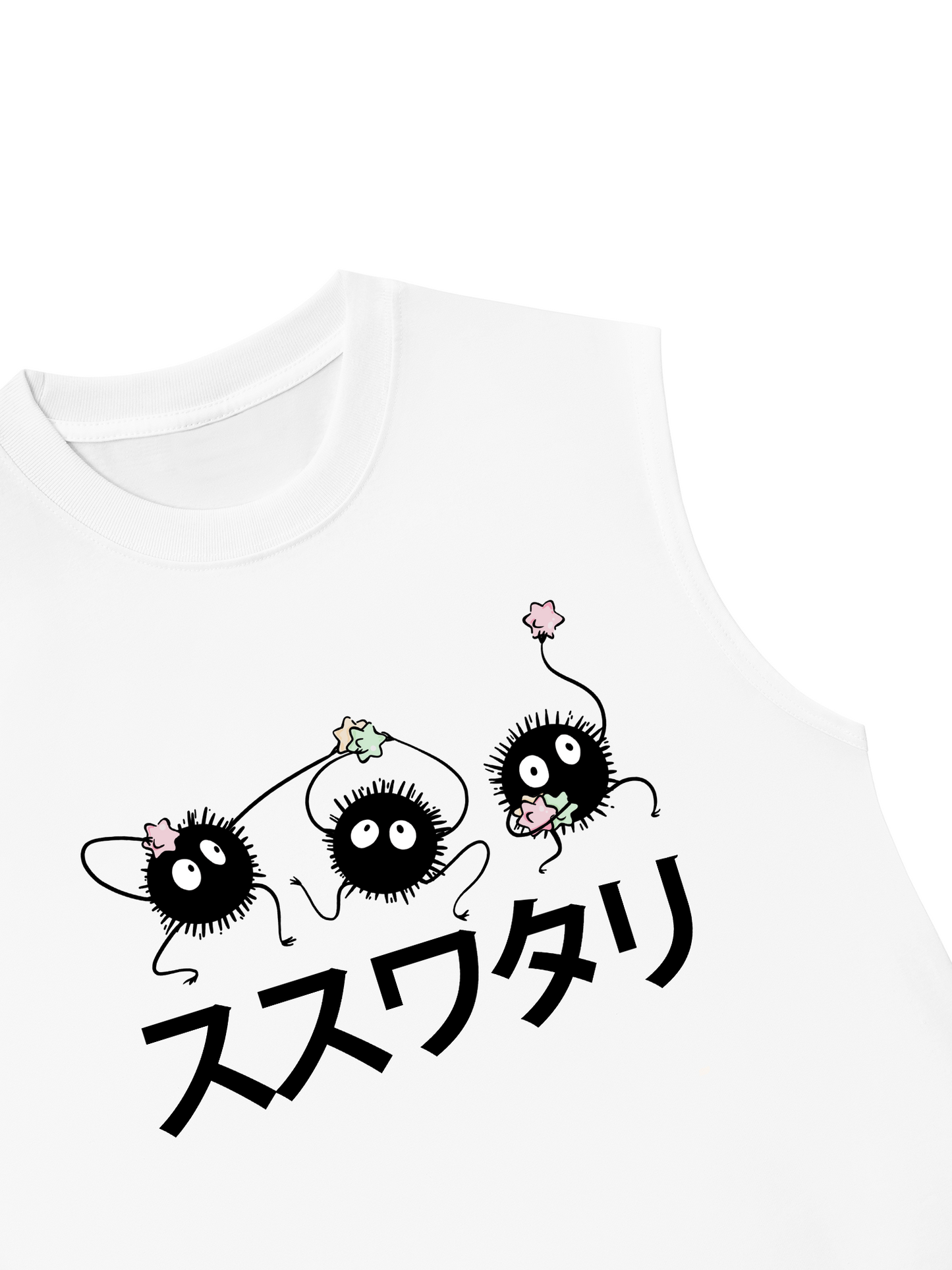 Áo Ba Lỗ Relaxed Fit Japan Spirit Soot Sprites