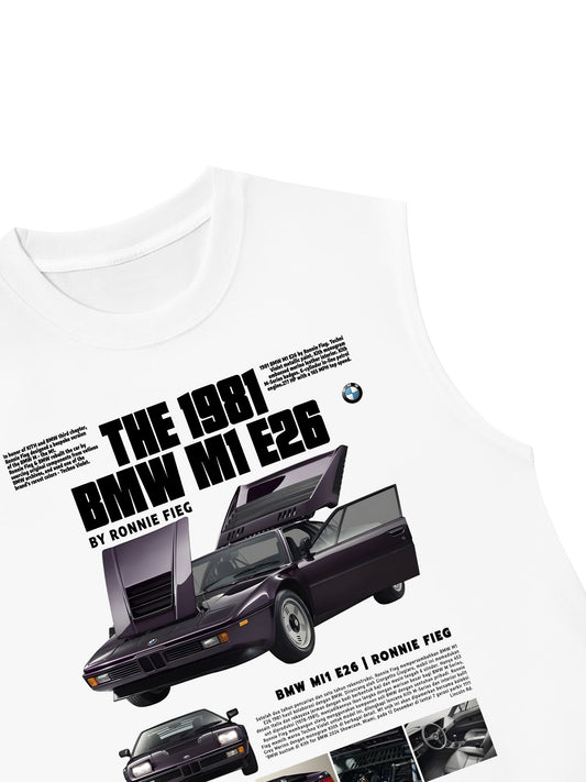 Áo Ba Lỗ Relaxed Fit CAR The 1981 BMW M1 E26
