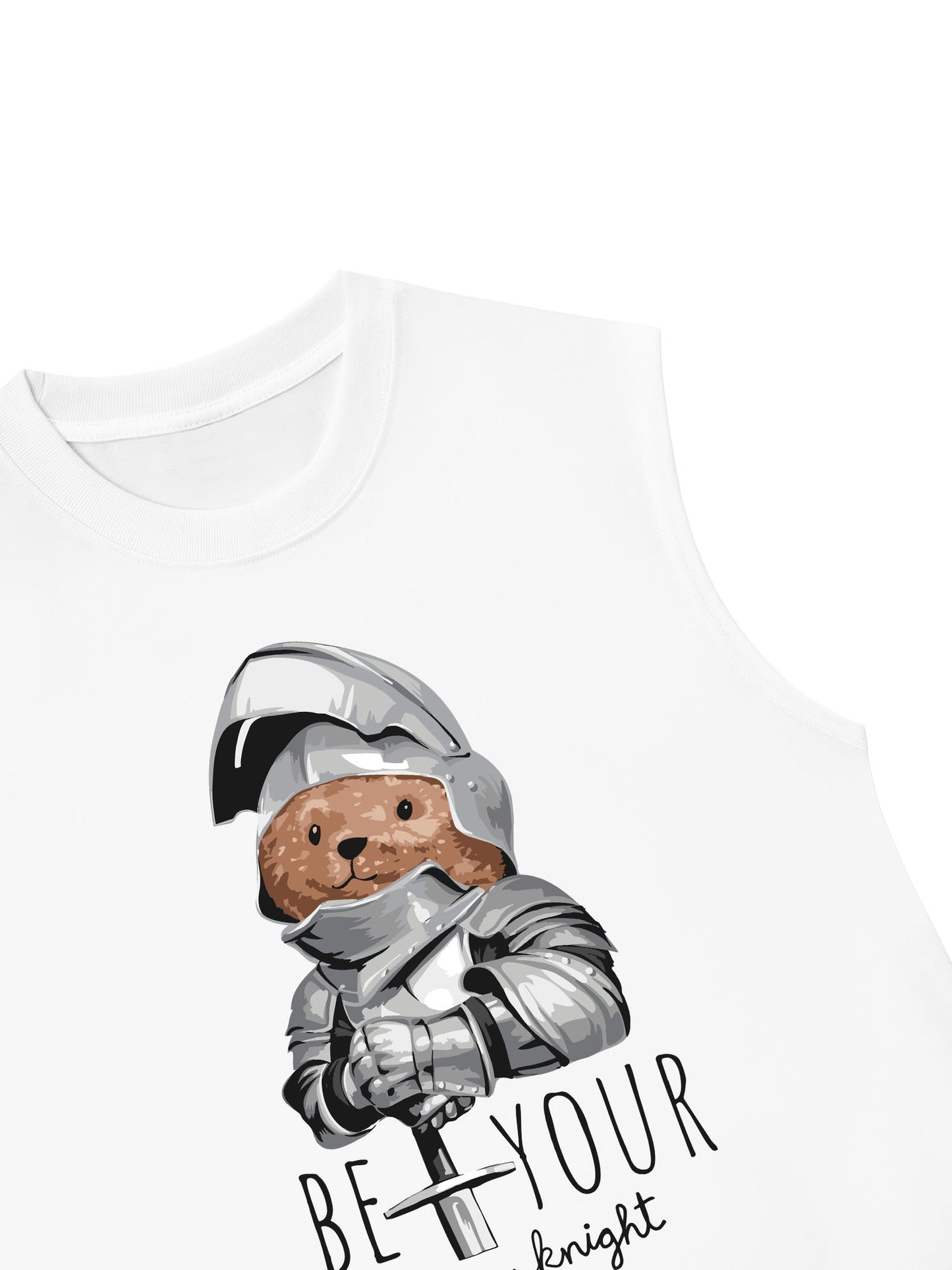 Áo Ba Lỗ Relaxed Fit Be Your Own Knight