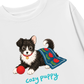Áo Thun Dài Tay Cozy Puppy Tulip