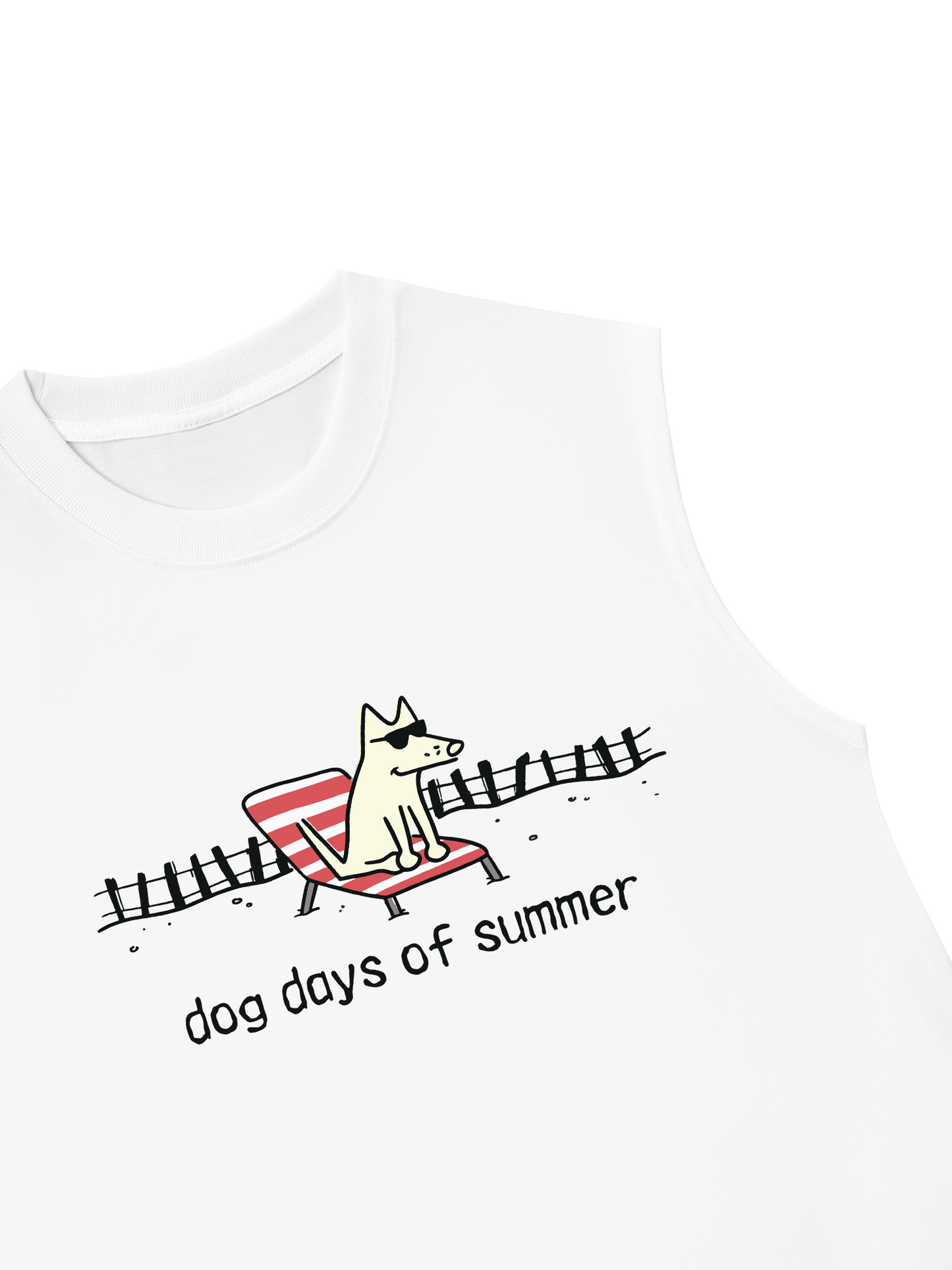 Áo Ba Lỗ Relaxed Fit Go Outside Dog Day Of Summer