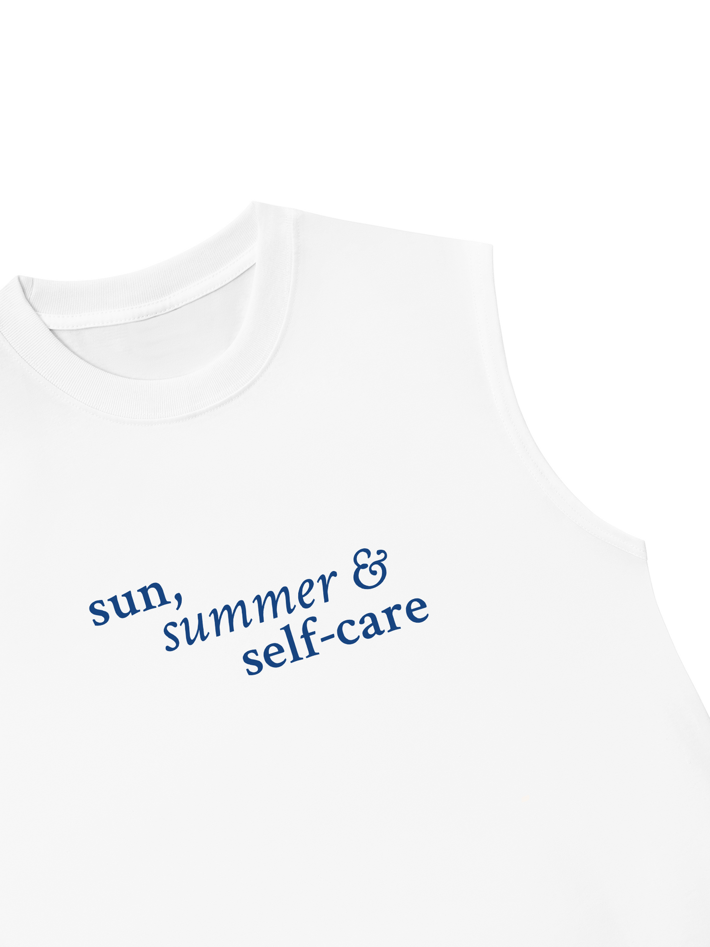 Áo Ba Lỗ Relaxed Fit Sun Summer & Self Care
