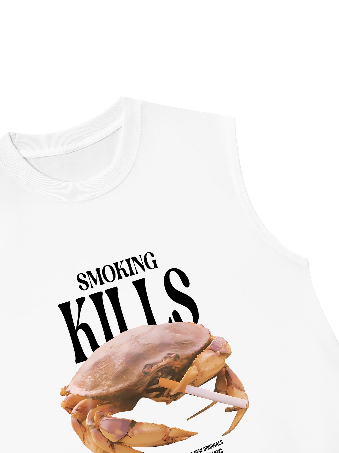 Áo Ba Lỗ Relaxed Fit Ocean Smoking Kills