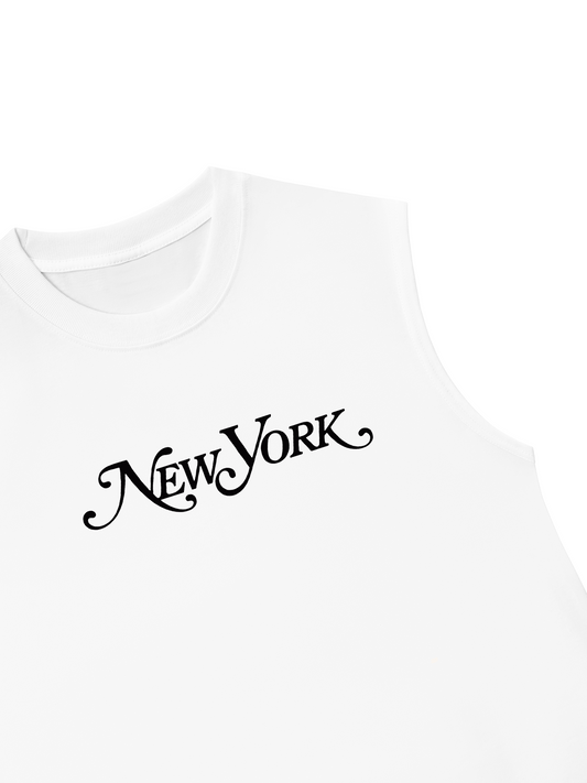 Áo Ba Lỗ Relaxed Fit NEWYORK BASIC
