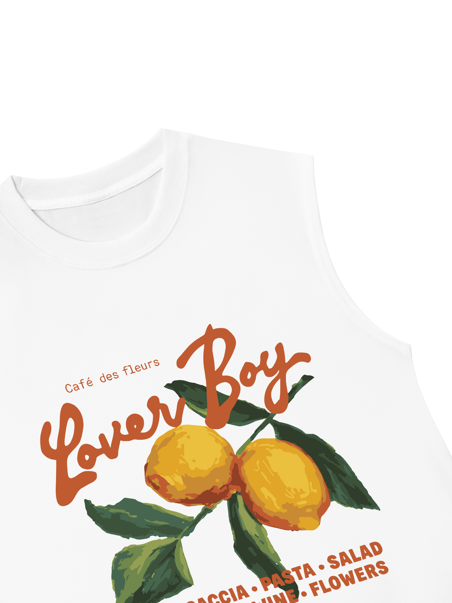 Áo Ba Lỗ Relaxed Fit Lover Boy