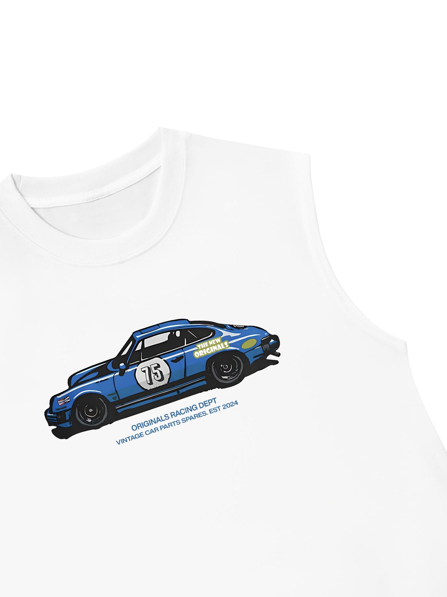 Áo Ba Lỗ Relaxed Fit Porsche 911 Track Car T Shirt