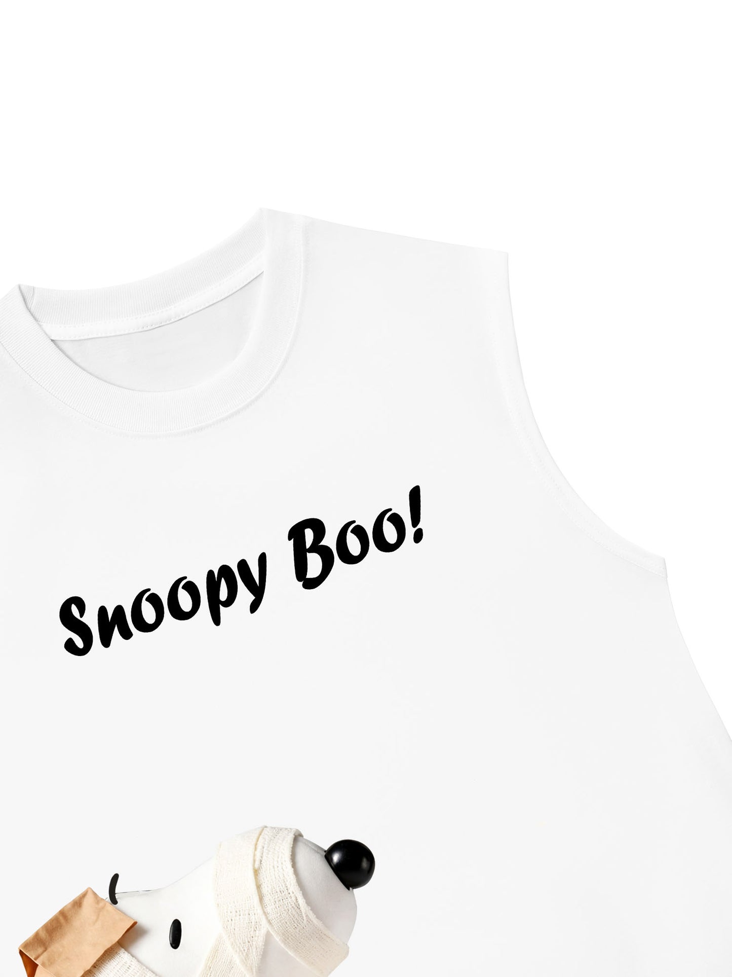 Áo Ba Lỗ Relaxed Fit Teddy Land Snoopy Boo