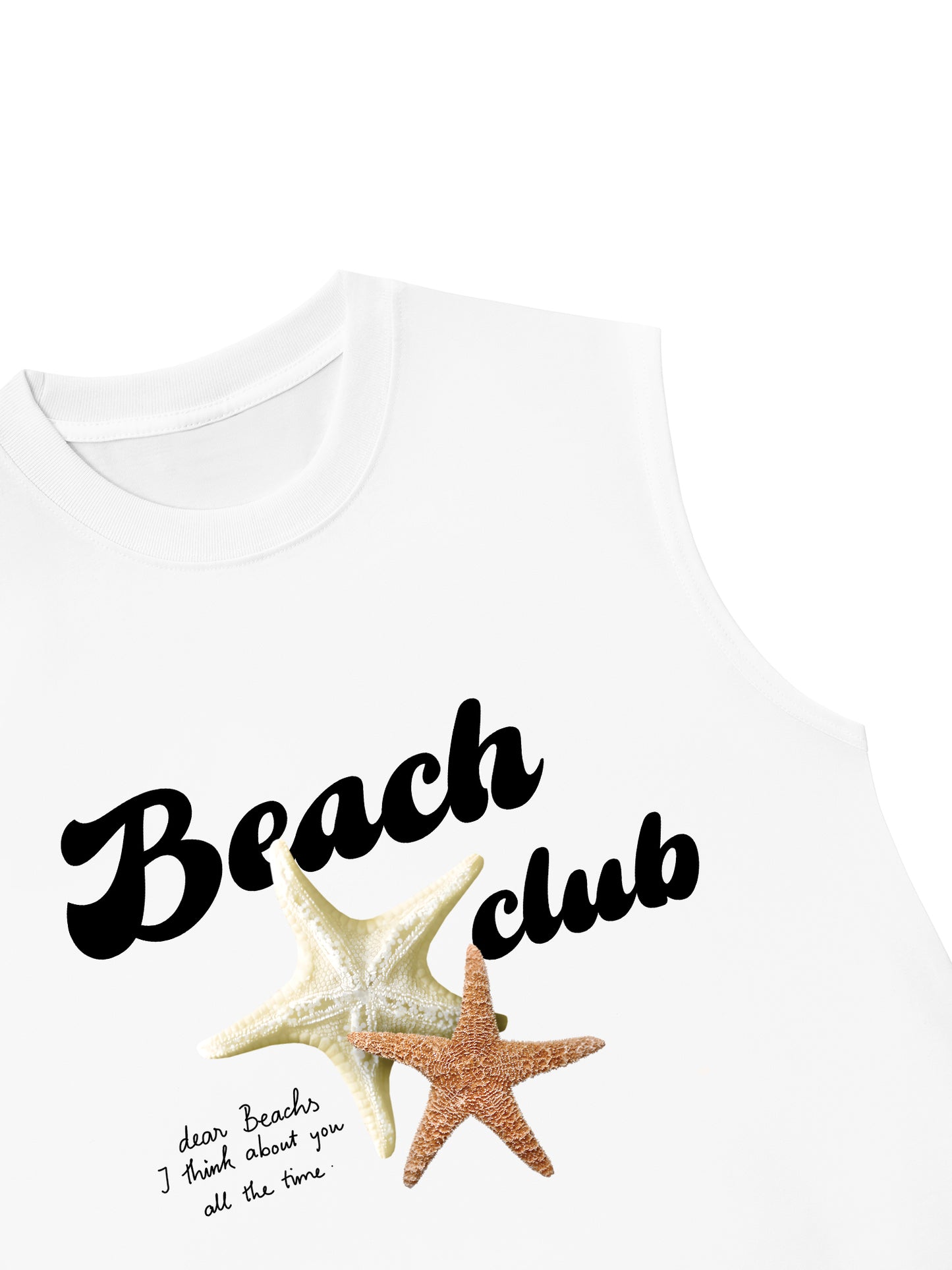 Áo Ba Lỗ Relaxed Fit Ocean Beach Club