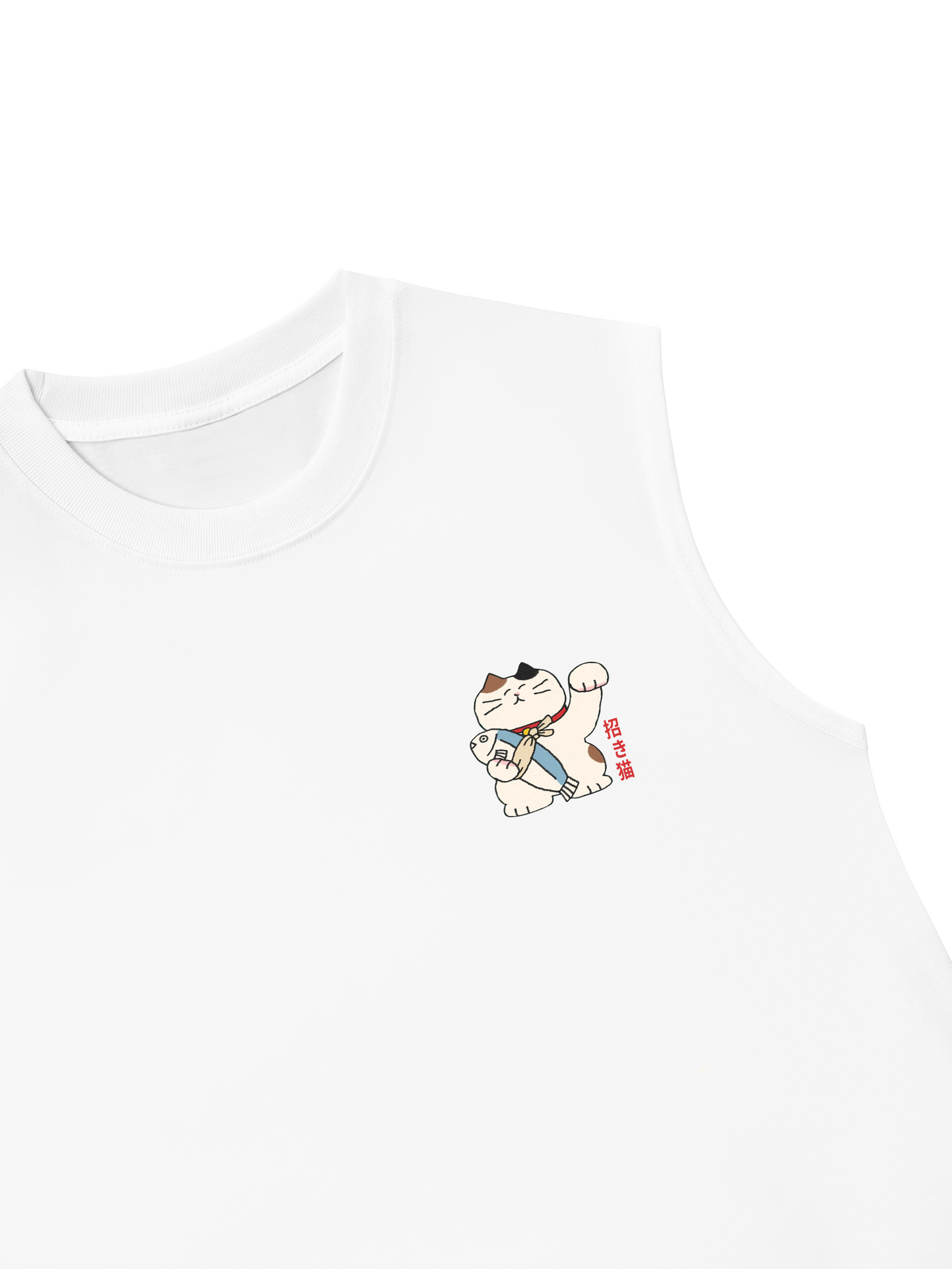 Áo Ba Lỗ Relaxed Fit Maneki Neko