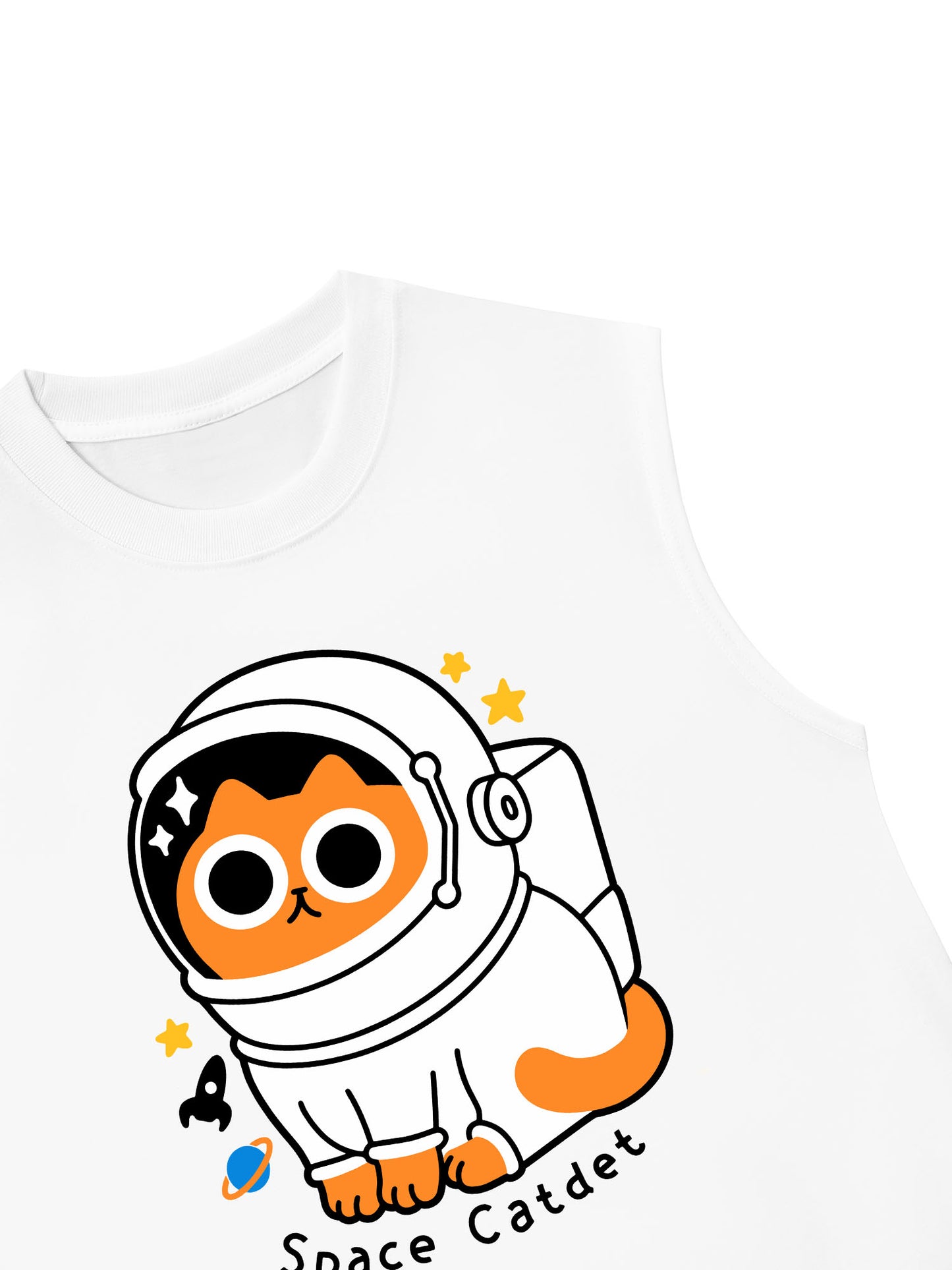 Áo Ba Lỗ Relaxed Fit Space Catdet