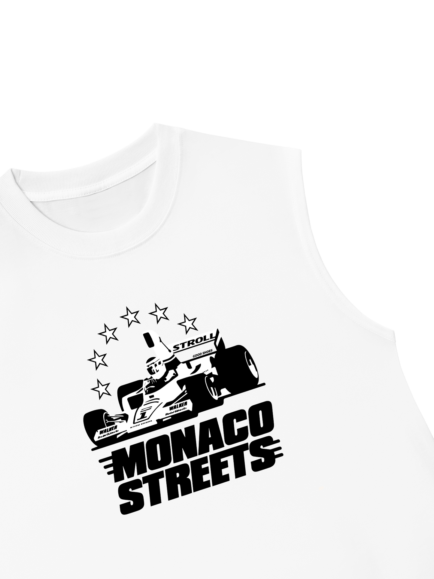 Áo Ba Lỗ Relaxed Fit Monaco Streets