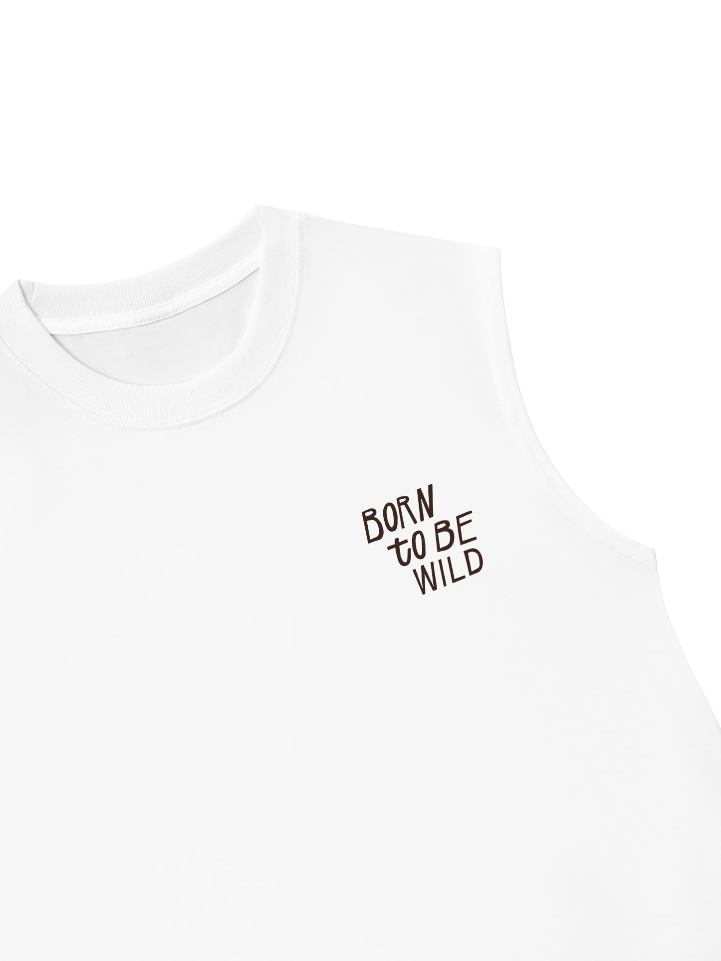 Áo Ba Lỗ Relaxed Fit Born to be Wild