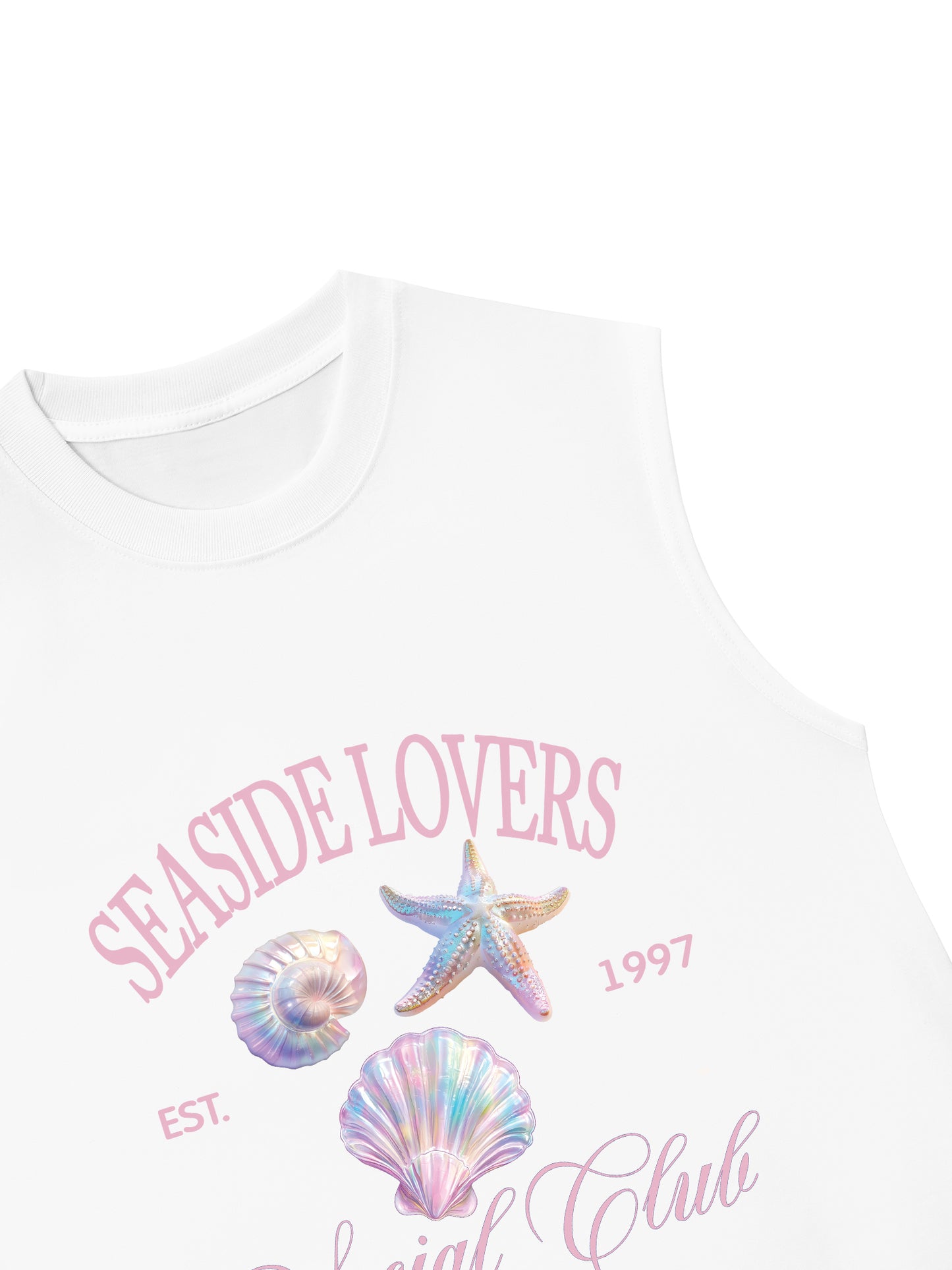 Áo Ba Lỗ Relaxed Fit Ocean Hologram Seaside Lover