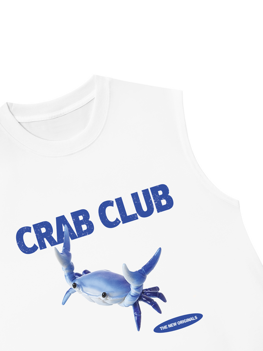 Áo Ba Lỗ Relaxed Fit Crab Club