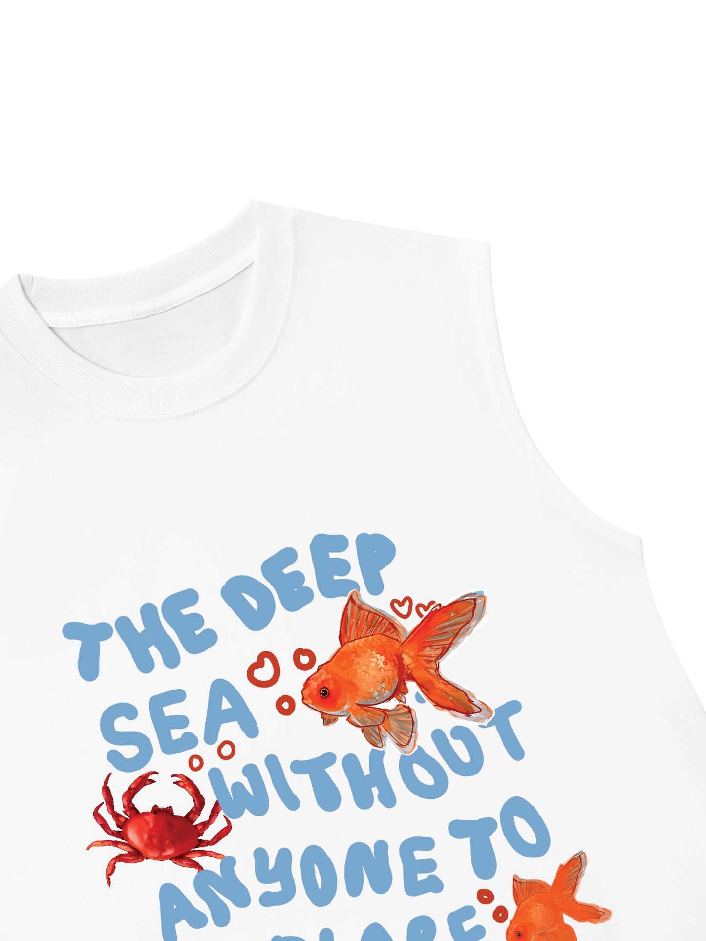 Áo Ba Lỗ Relaxed Fit Ocean The Deep Sea