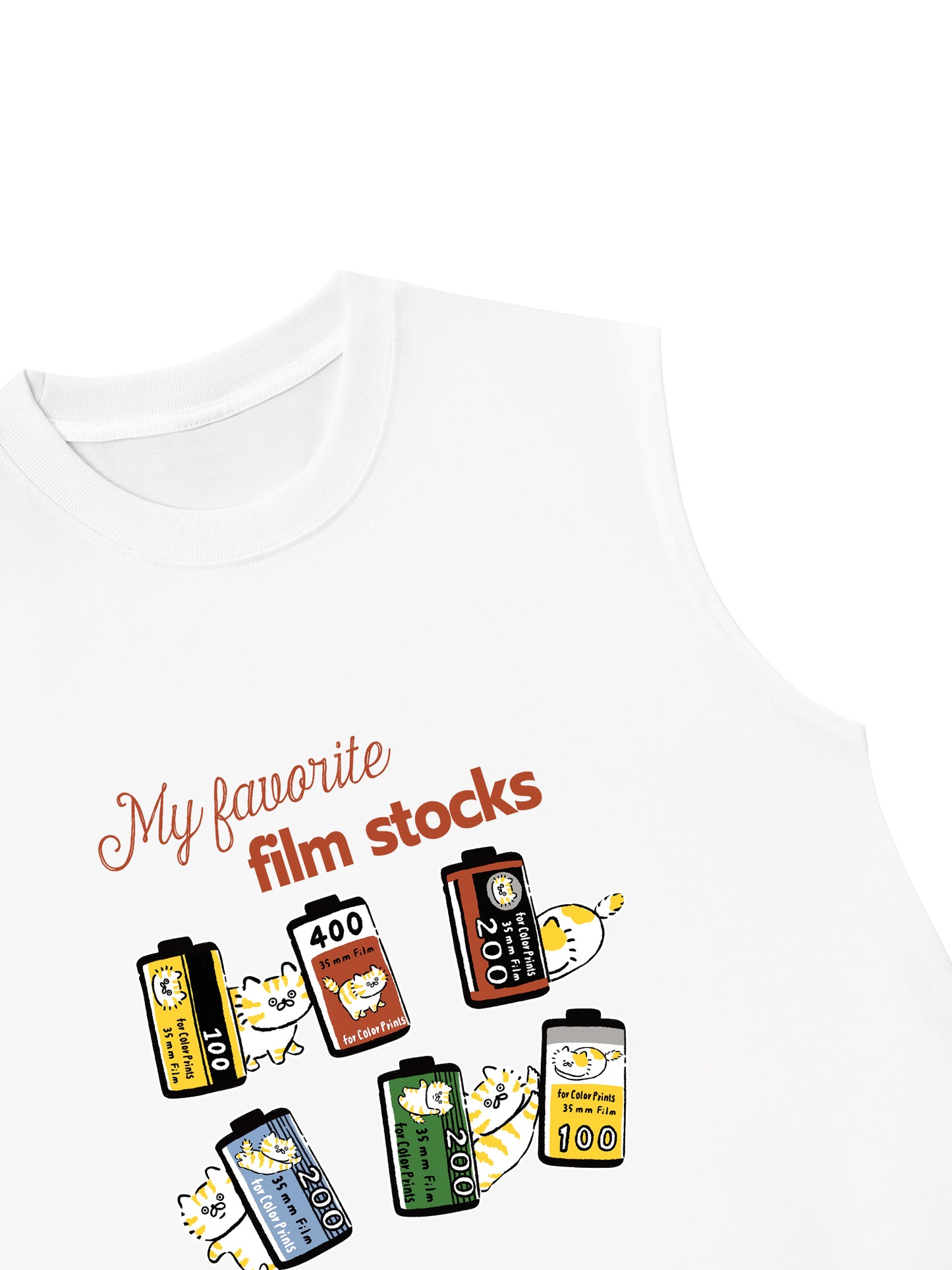 Áo Ba Lỗ Relaxed Fit My Favorite Film Stocks