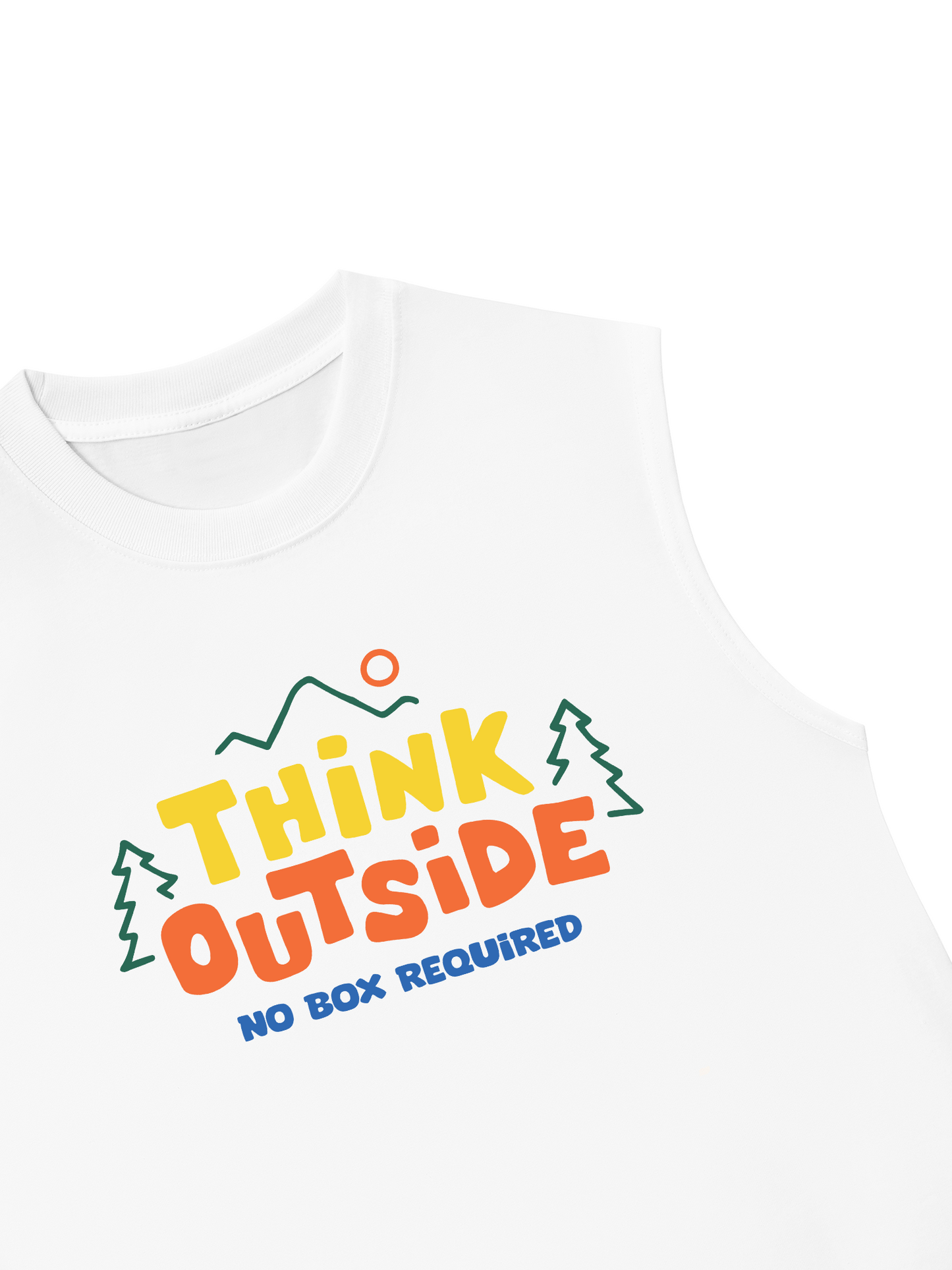 Áo Ba Lỗ Relaxed Fit Think Outside