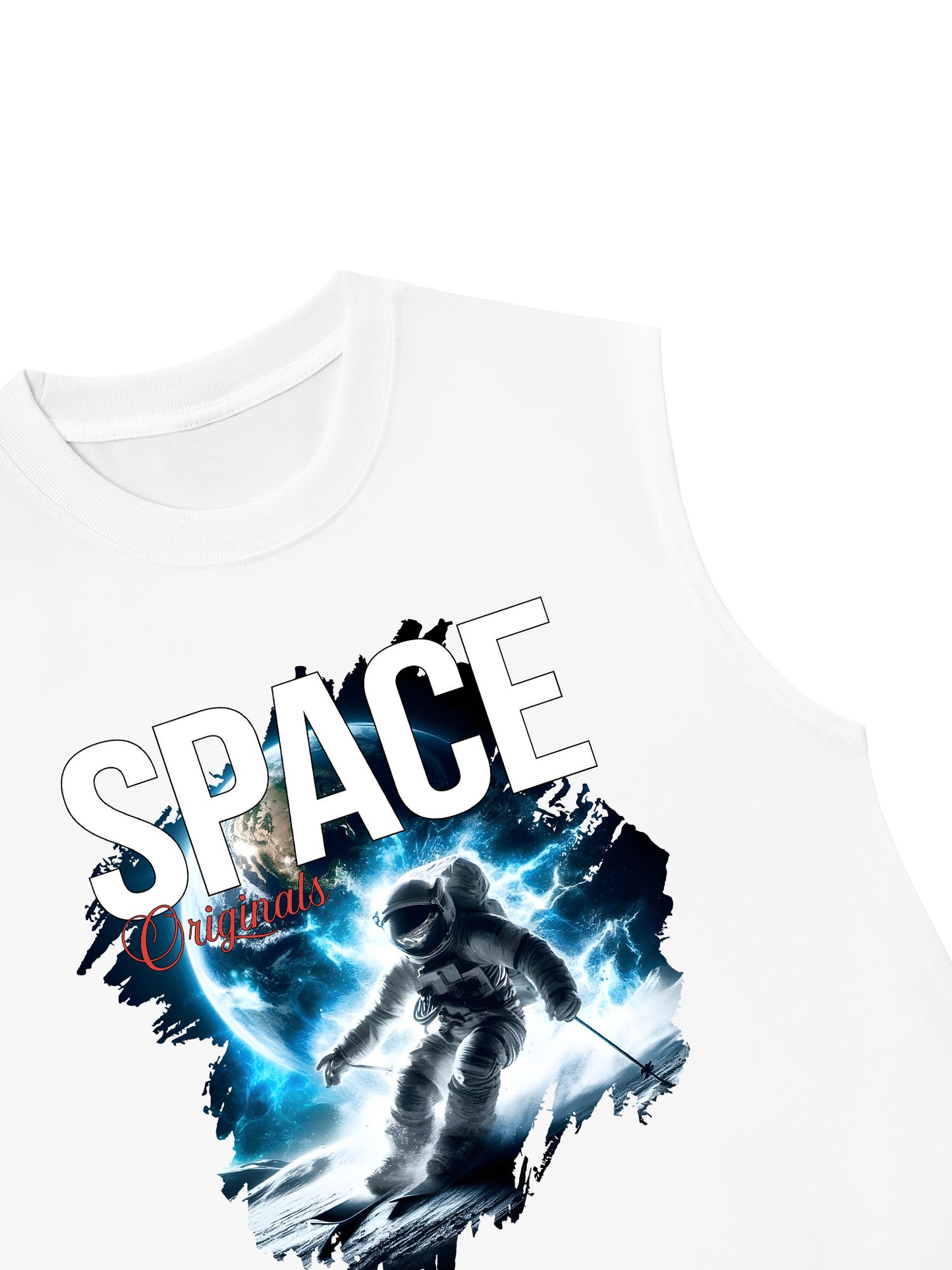 Áo Ba Lỗ Relaxed Fit Space Skier