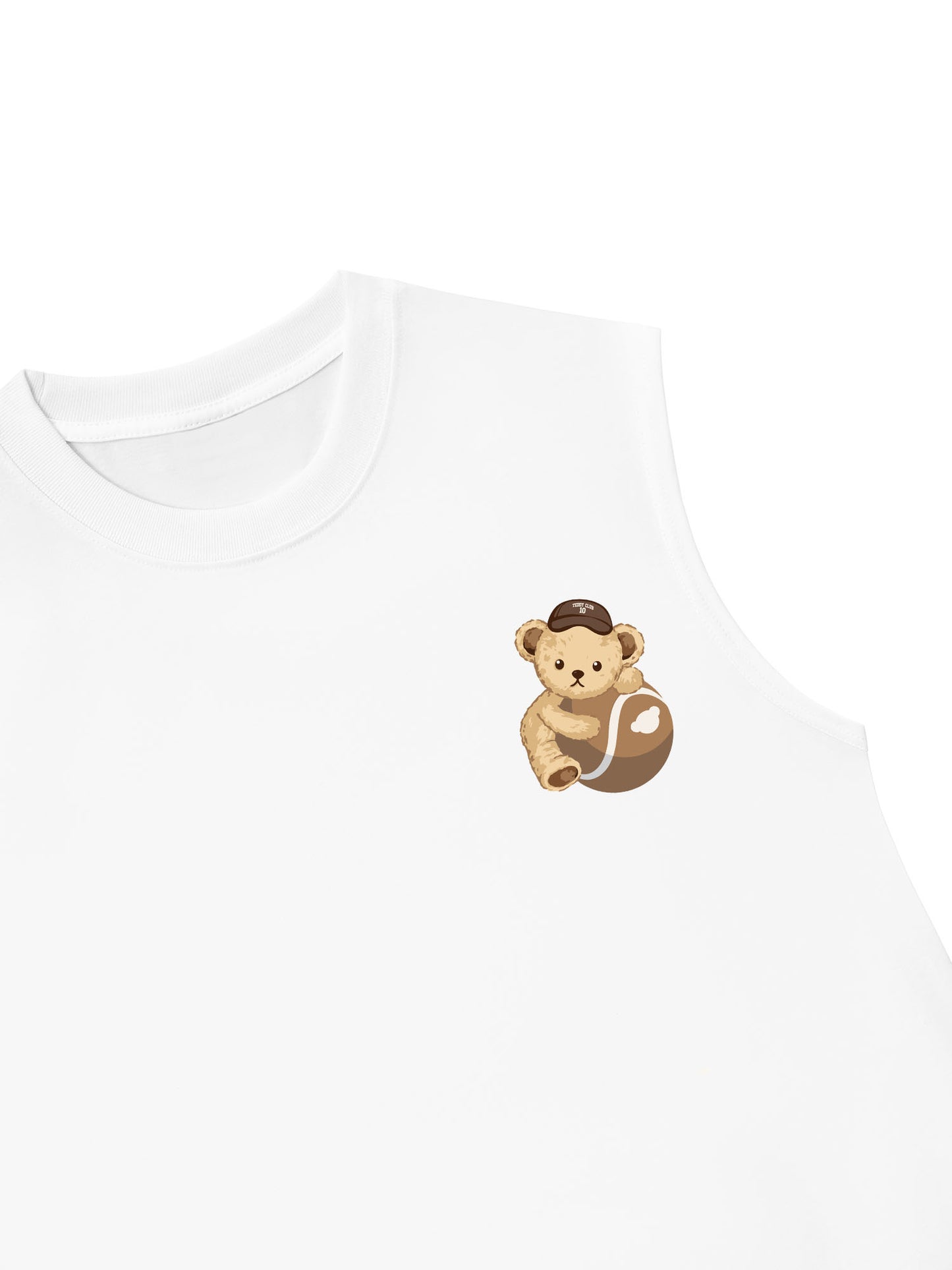 Áo Ba Lỗ Relaxed Fit Teddy Tennis Club