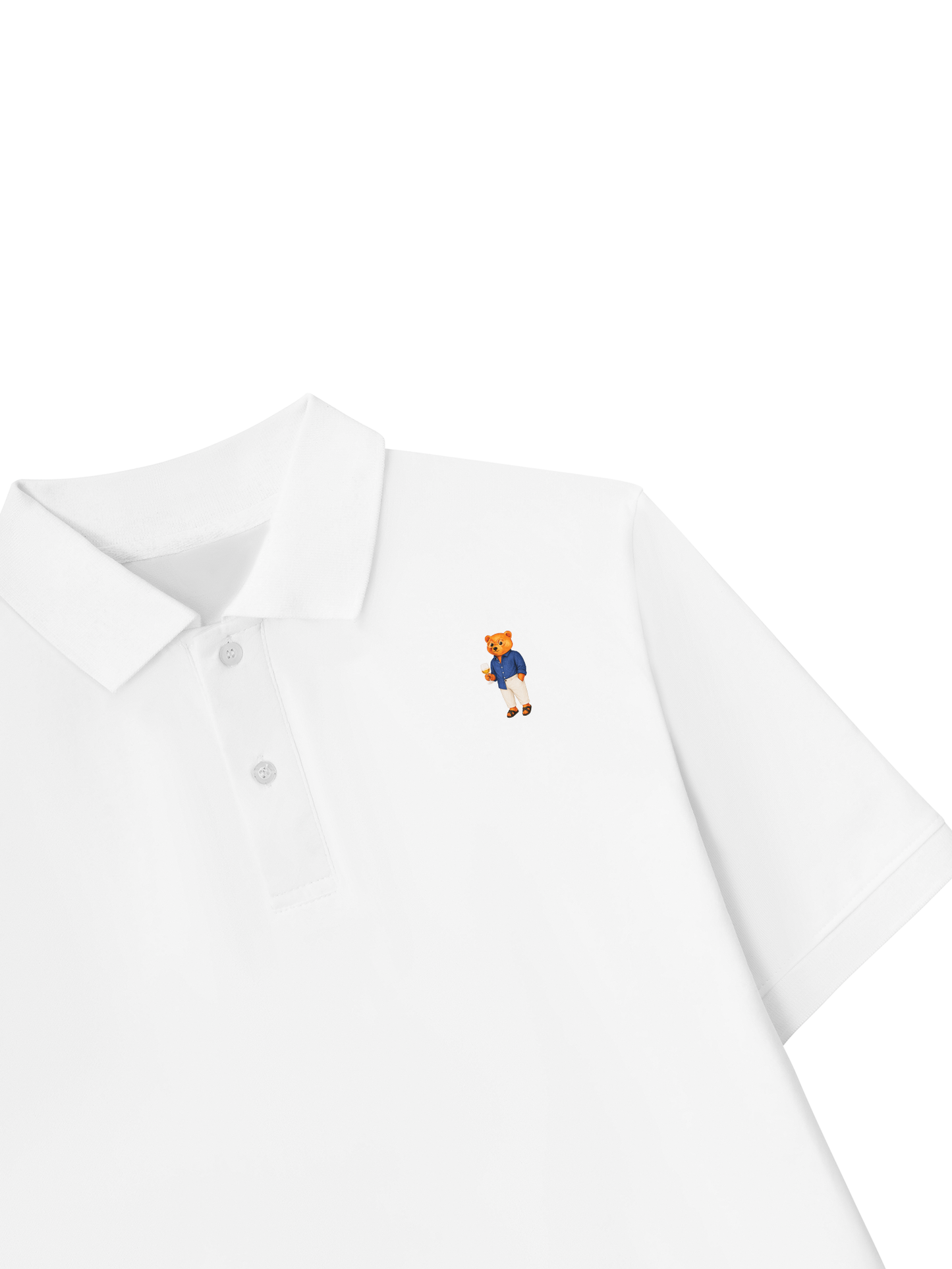 Áo Polo Relaxed Fit Bear And Wine