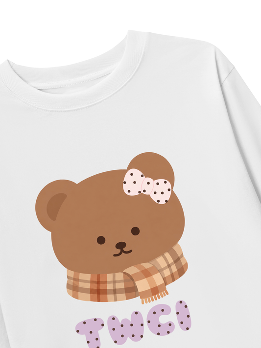 Áo Thun Dài Tay Teddy Cozy