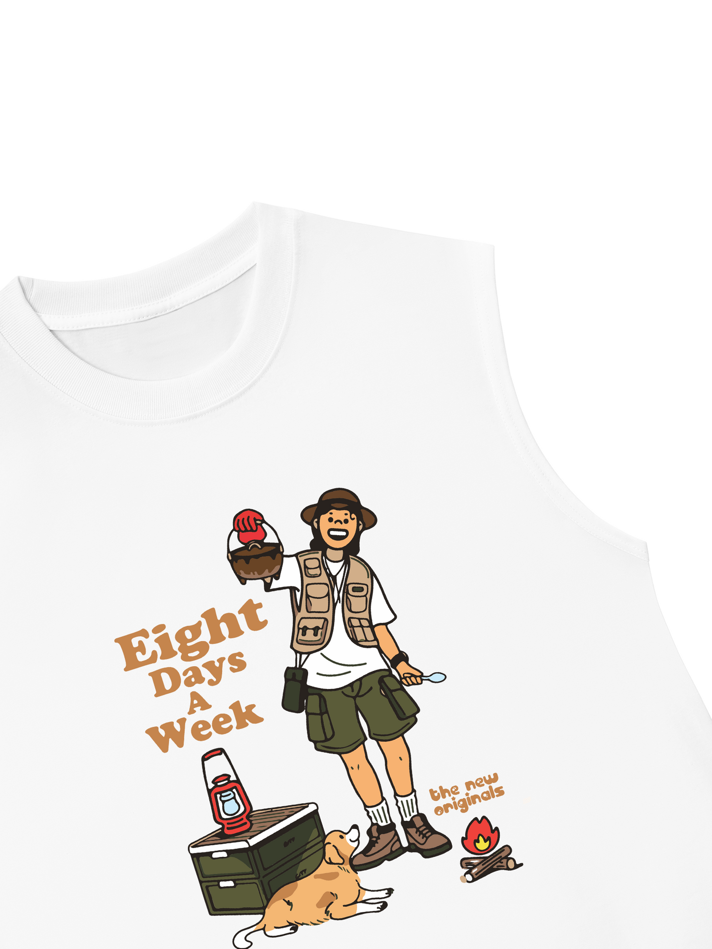Áo Ba Lỗ Relaxed Fit Go Out Eight Days A Week