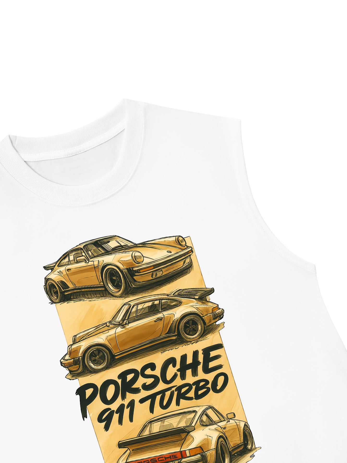 Áo Ba Lỗ Relaxed Fit Porsche 911 Turbo