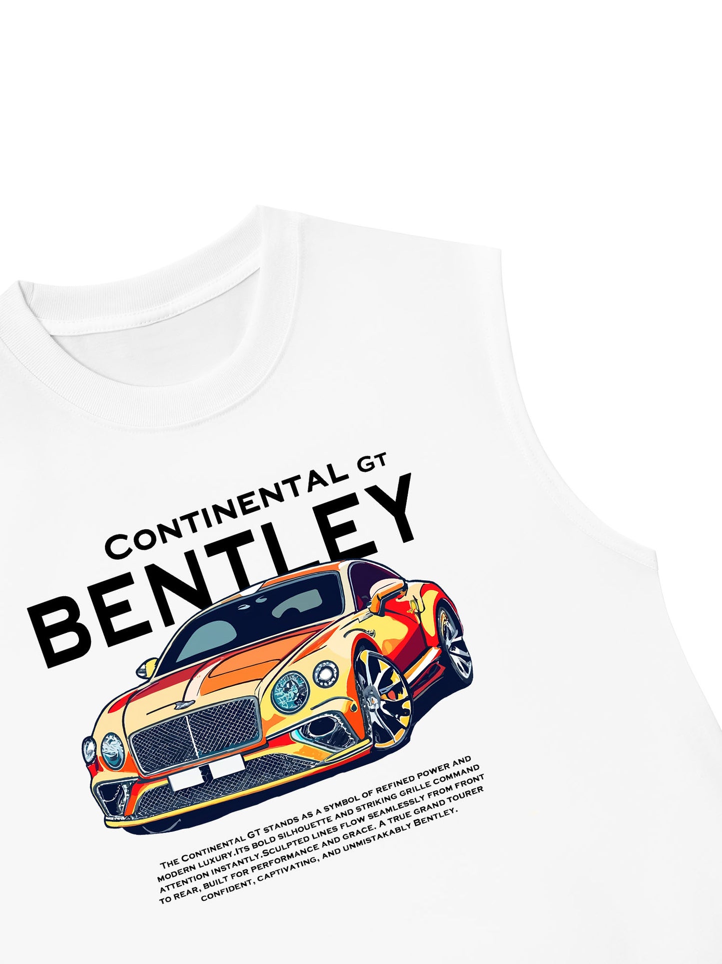 Áo Ba Lỗ Relaxed Fit Bentley Continental GT